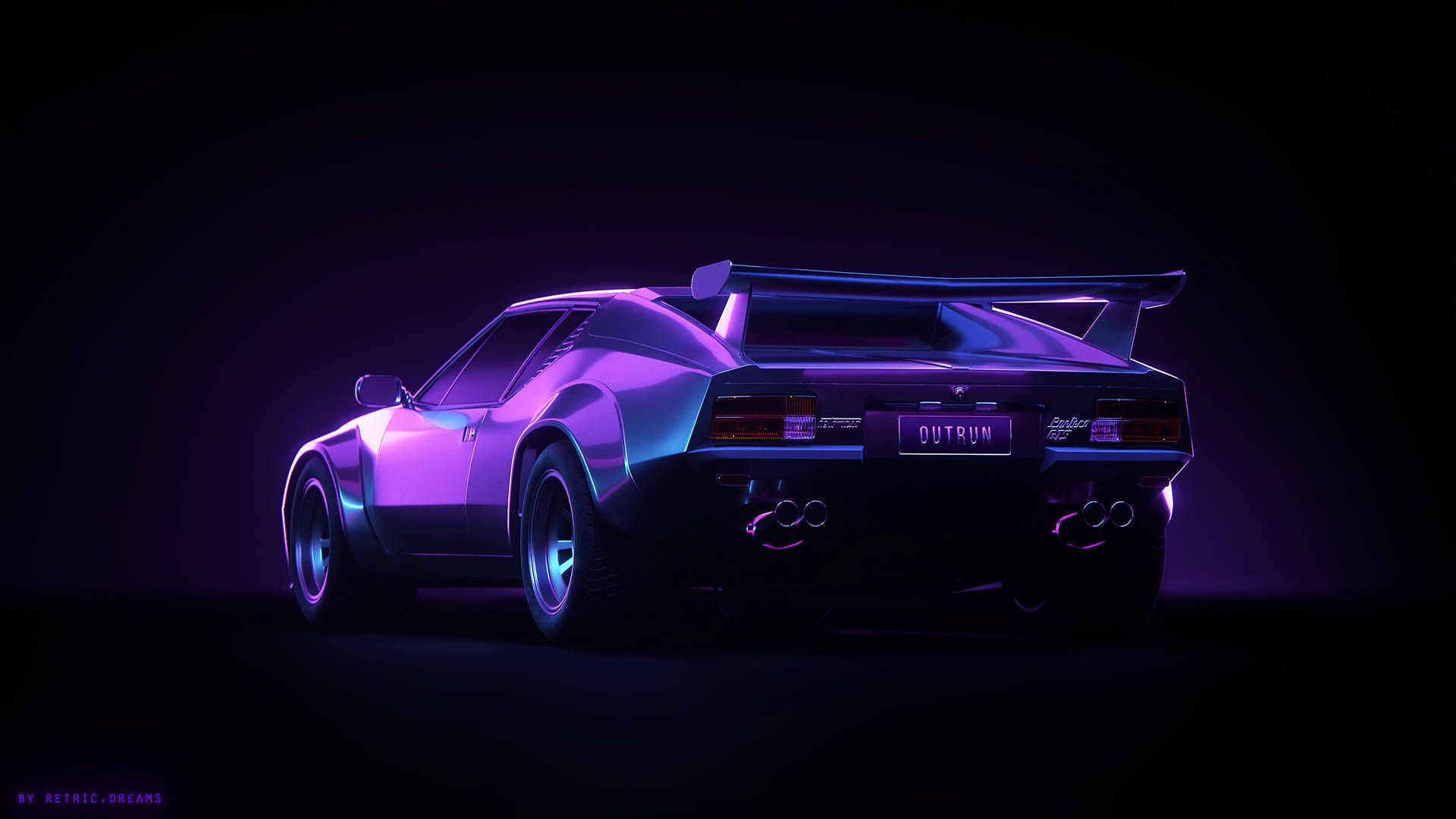 1920x1080 Purple Pontiac Aesthetic 4k Car