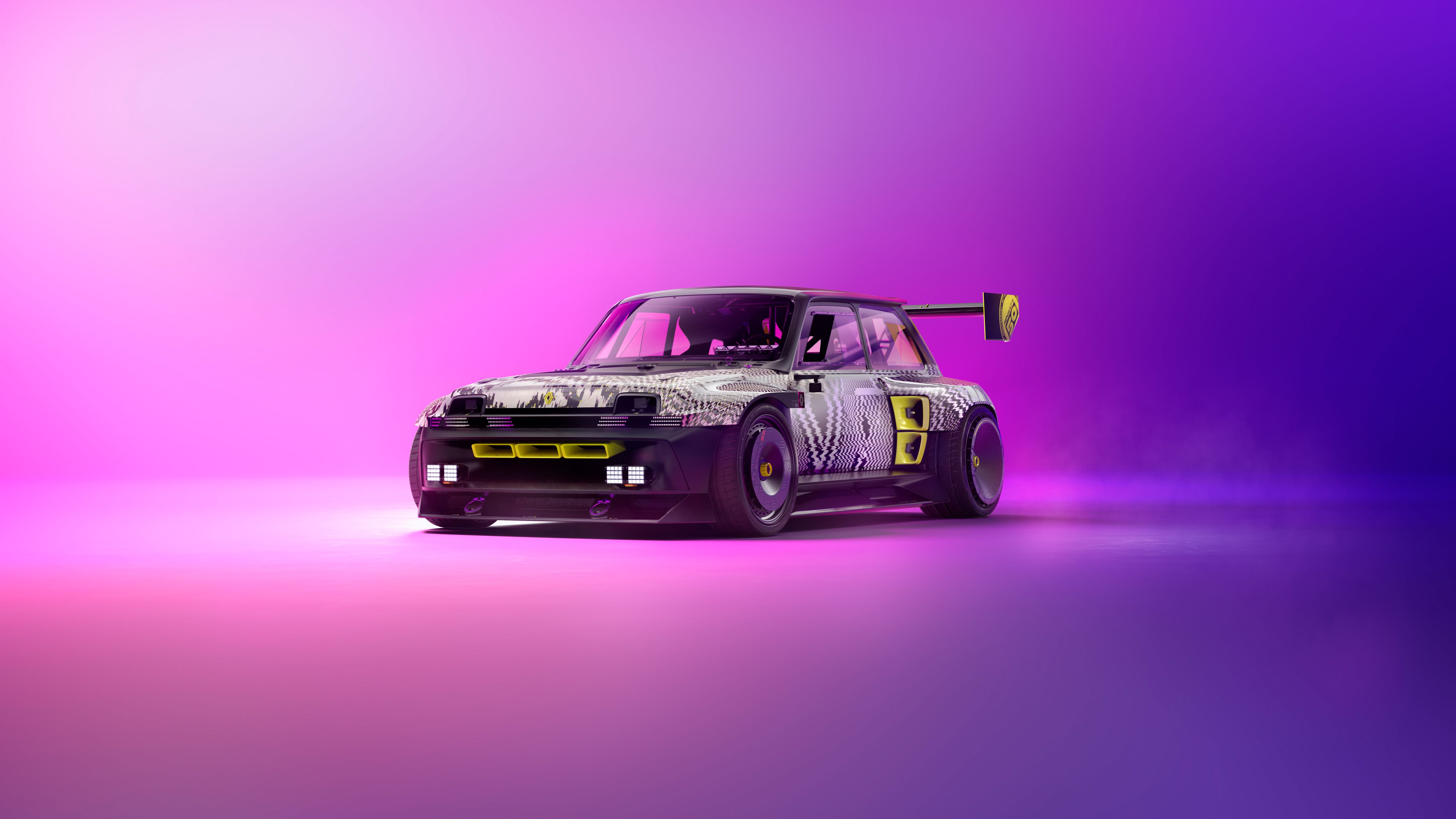 5120x2880 Renault R5 Turbo 3E Wallpaper 4K