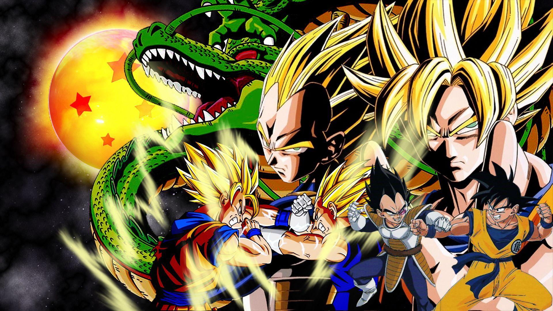 1920x1080 Goku Vegeta Wallpaper