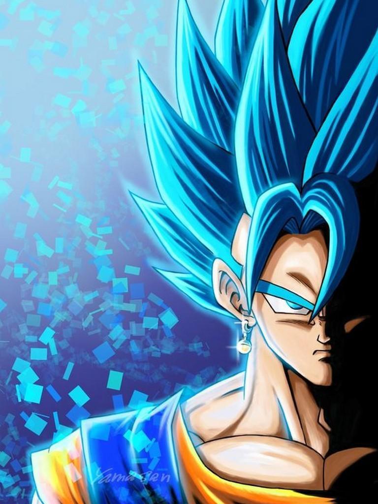 768x1024 Goku Vegeta Fusion DBS Wallpaper for Android