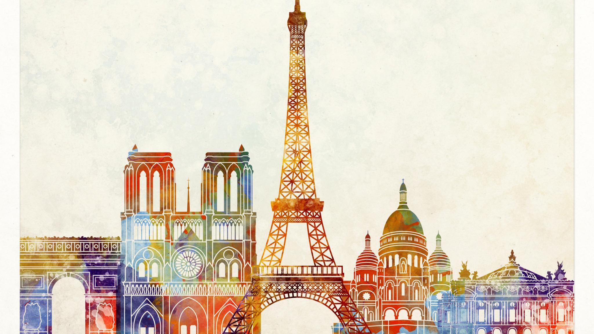 2048x1152 Download Wallpaper Paris