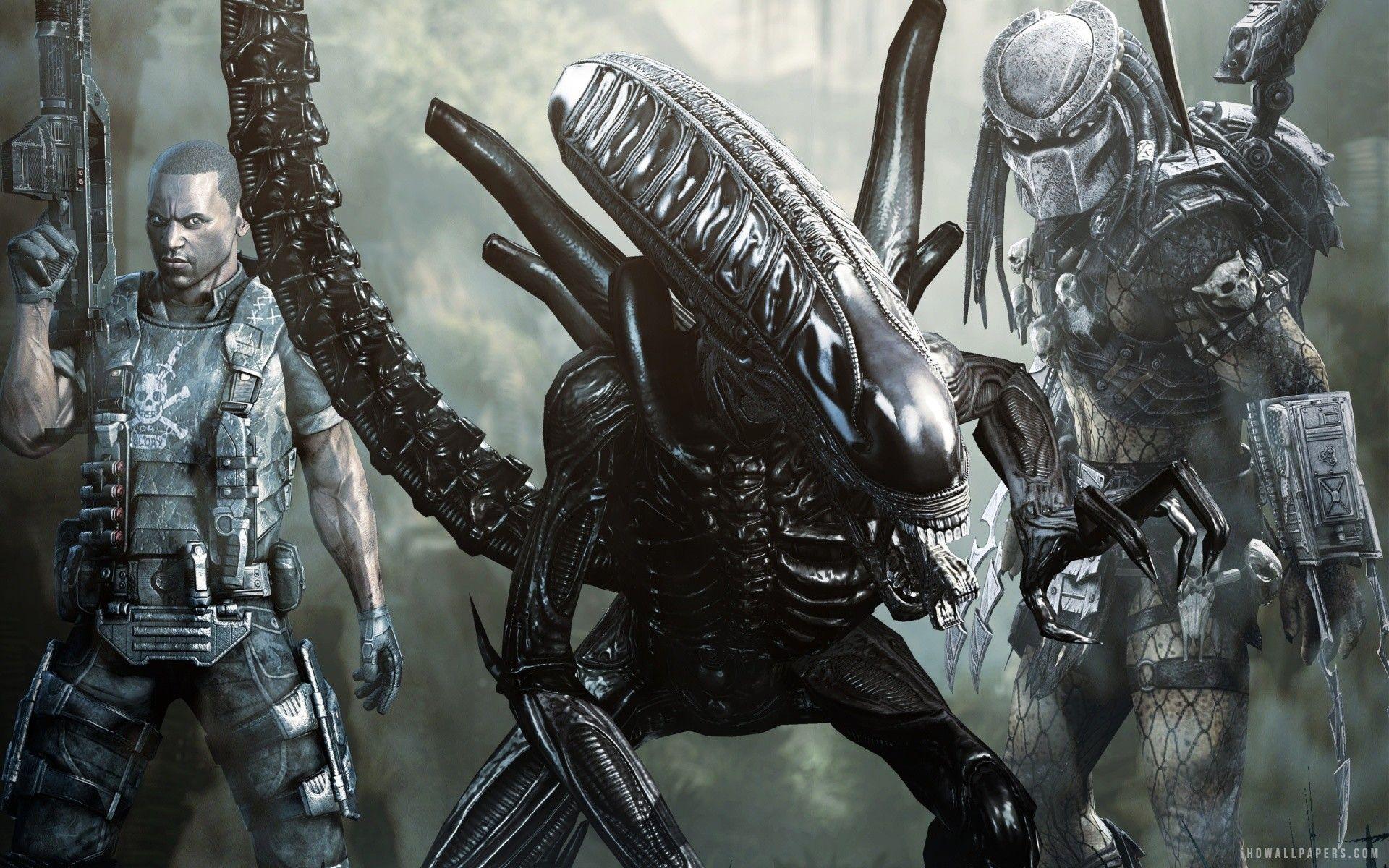 1920x1200 Aliens vs Predator Wallpaper