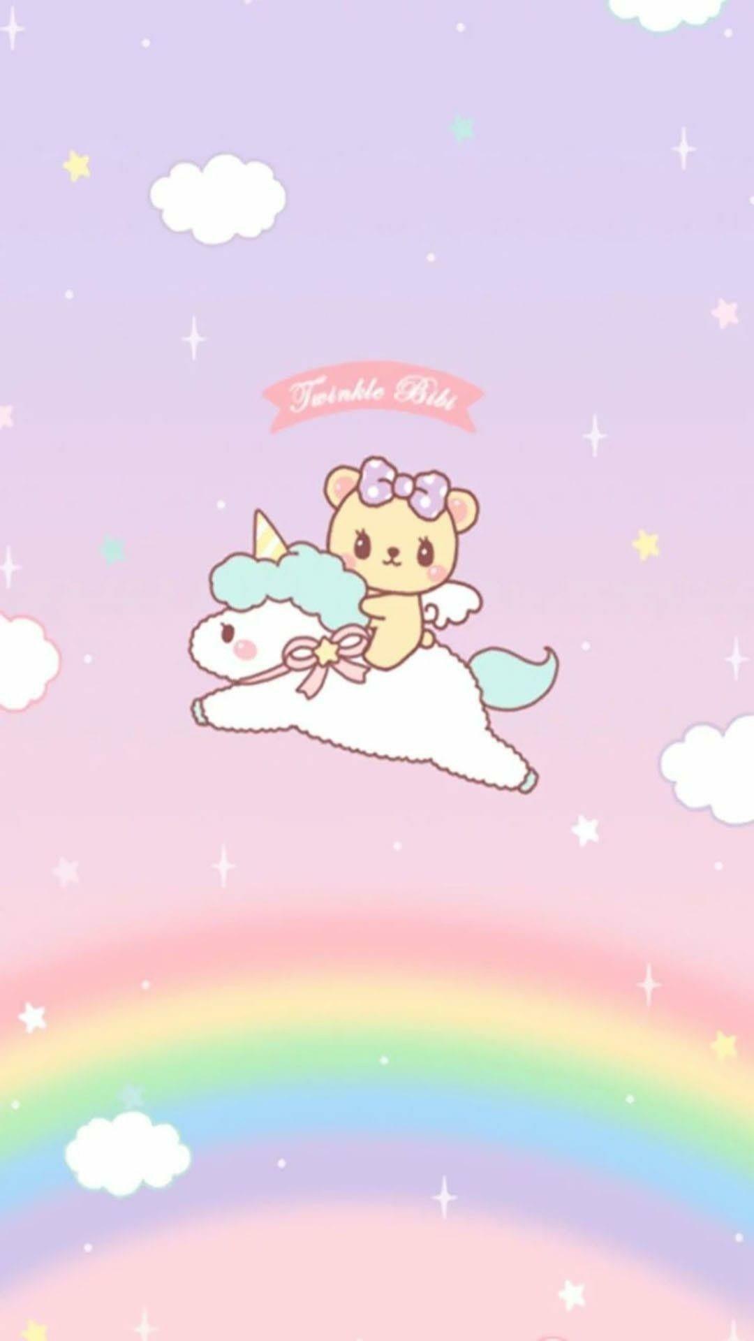 1080x1920 Unicornio Oso iPhone X Wallpaper 833165999790941978