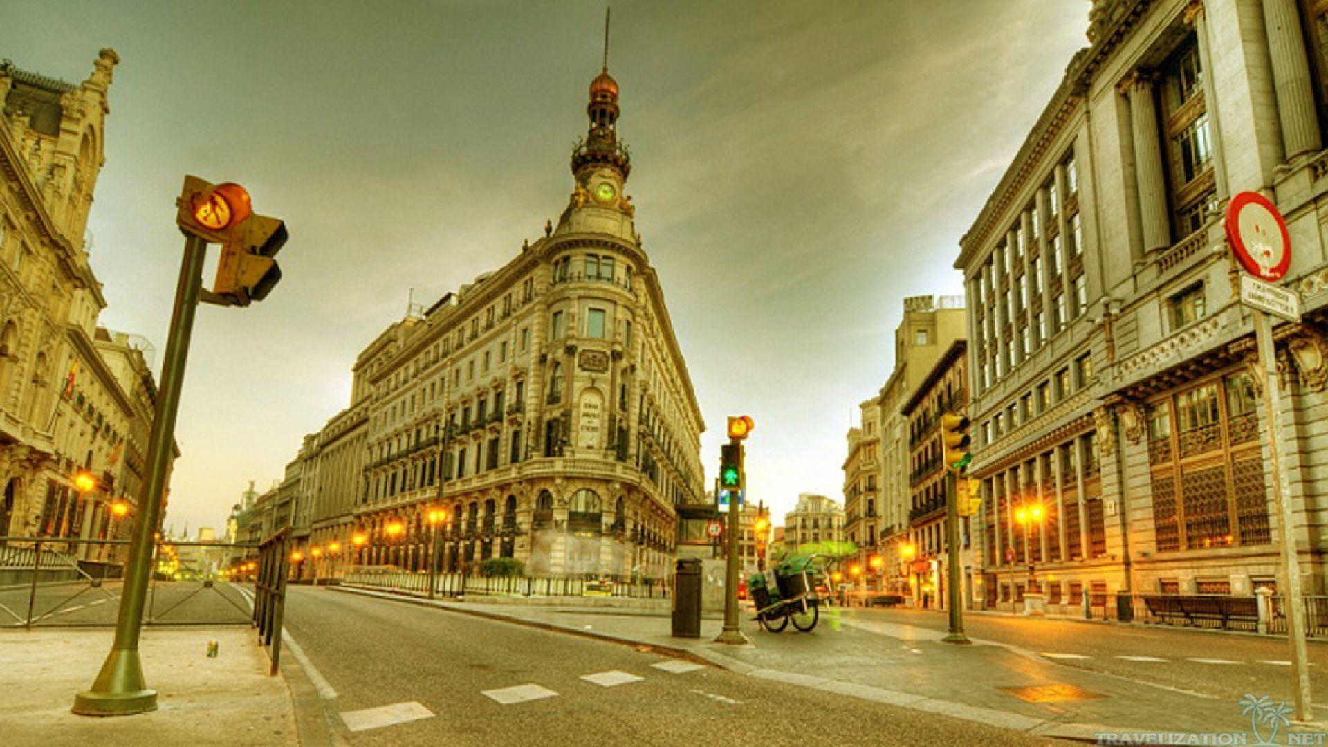 1920x1080 Madrid City Wallpaper background picture
