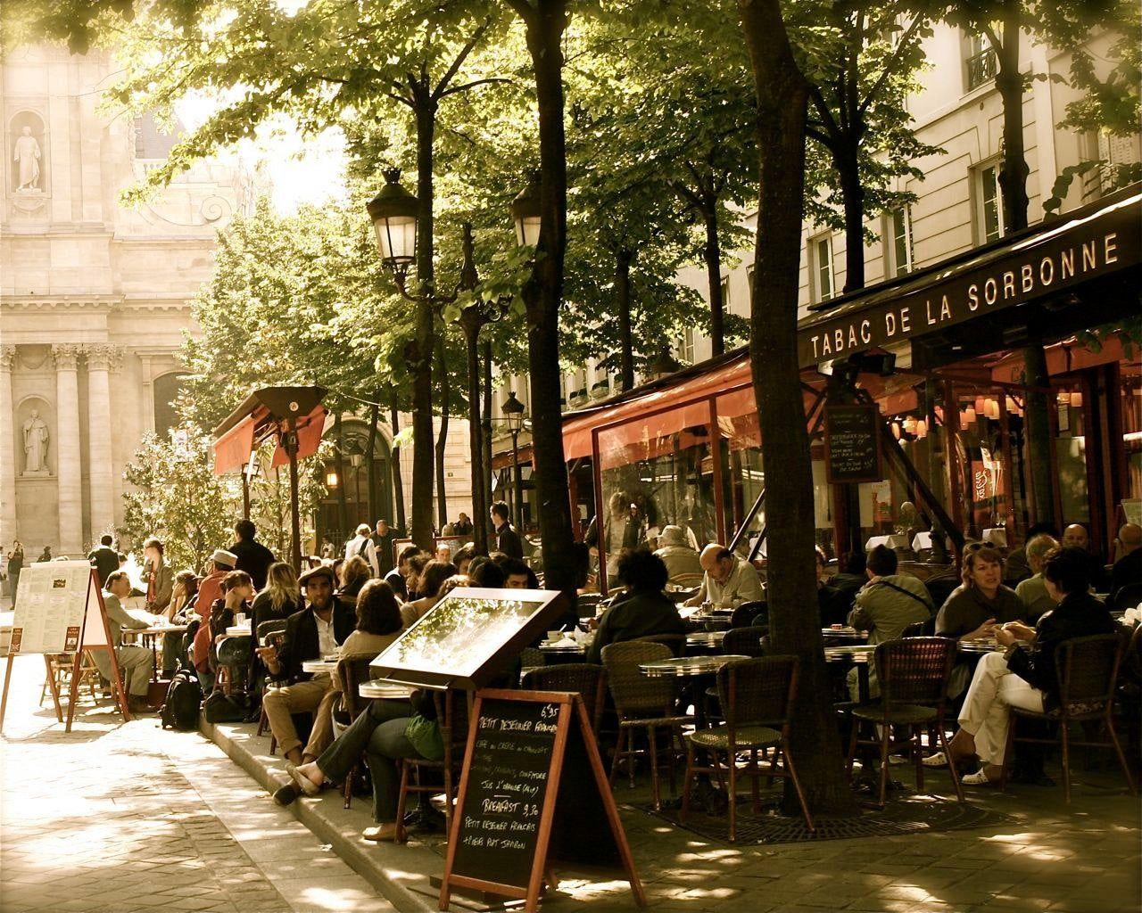 Paris Cafe Wallpapers - Top Free Paris Cafe Backgrounds - WallpaperAccess