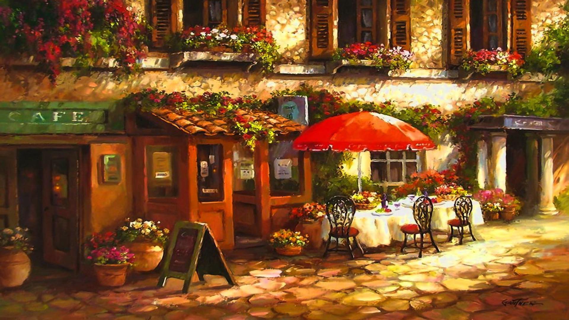 Paris Cafe Wallpapers Top Free Paris Cafe Backgrounds WallpaperAccess