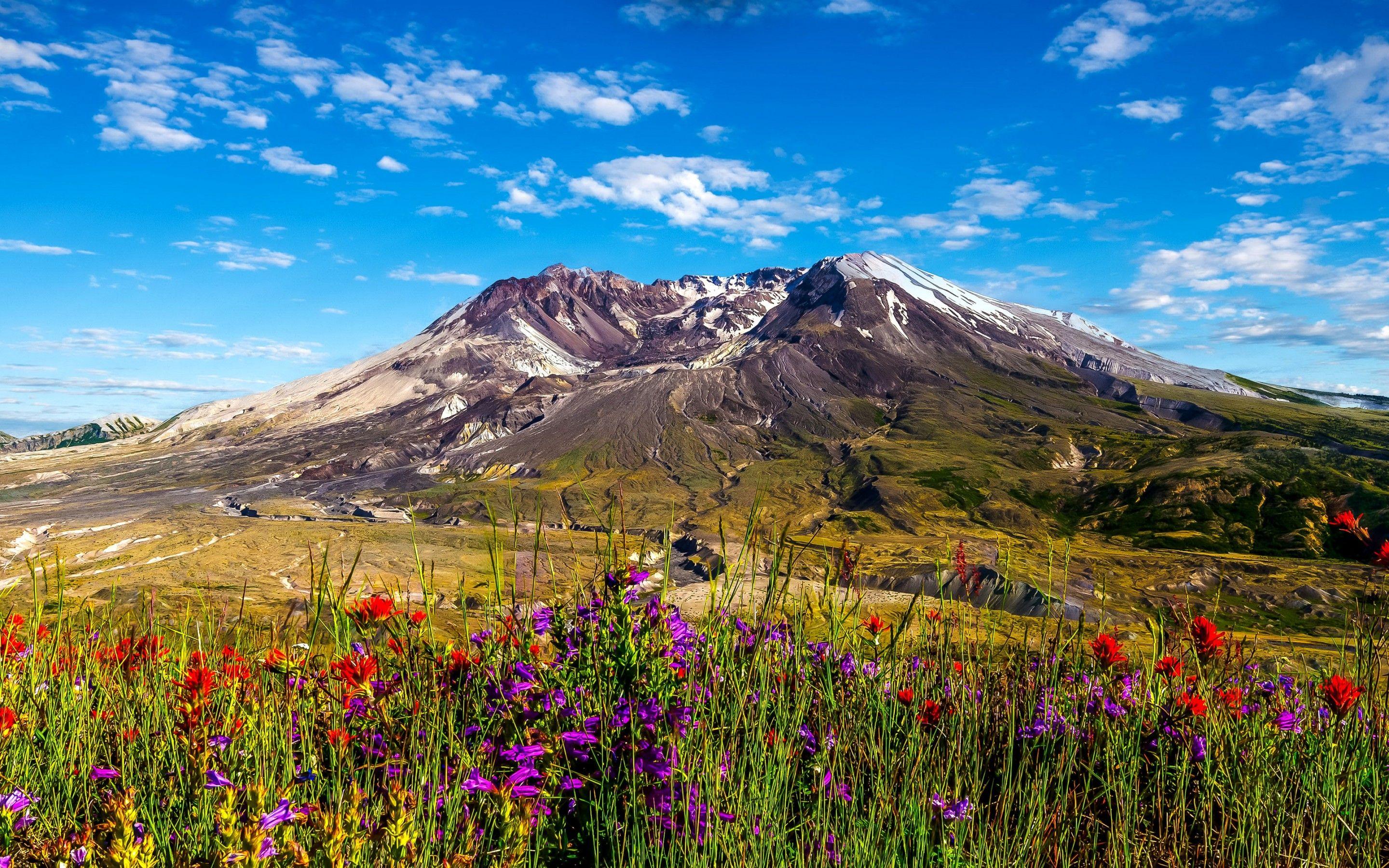 2880x1800 Wallpaper Mount St. Helens, Stratovolcano, Washington, HD