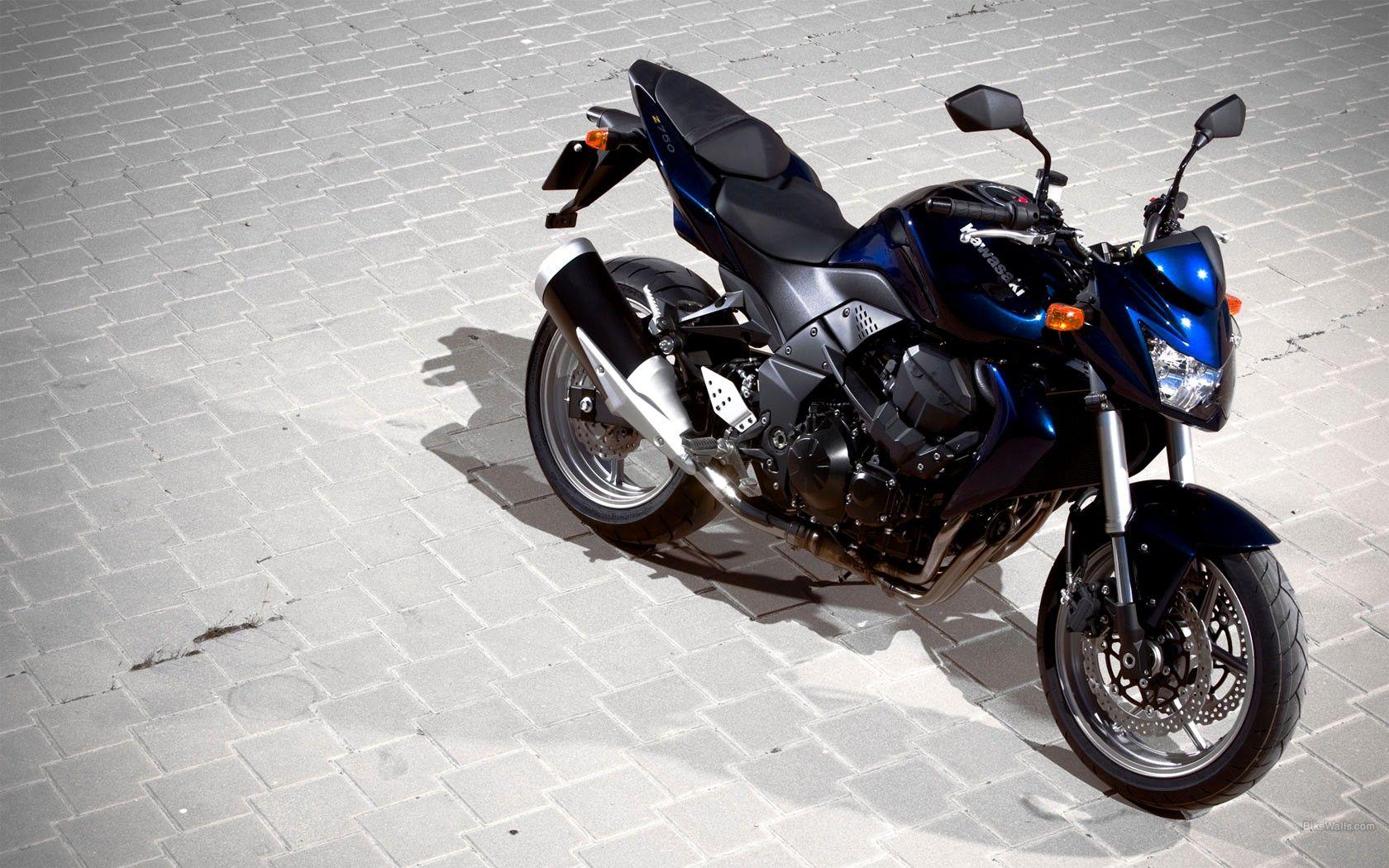 1680x1050 Kawasaki Z750 Wallpaper HD Download