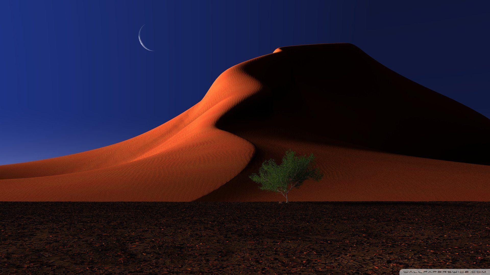 Desert Moon Wallpapers - Top Free Desert Moon Backgrounds - WallpaperAccess
