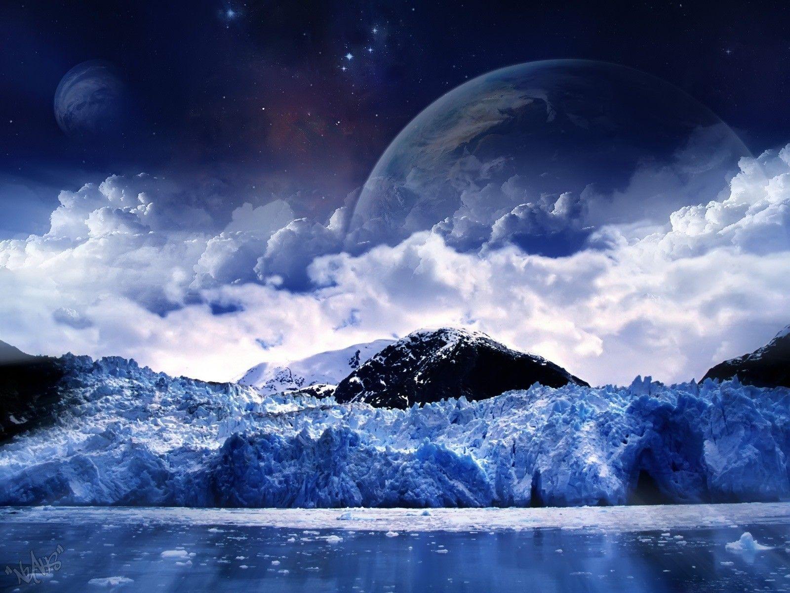 Ice Moon Wallpapers Top Free Ice Moon Backgrounds WallpaperAccess