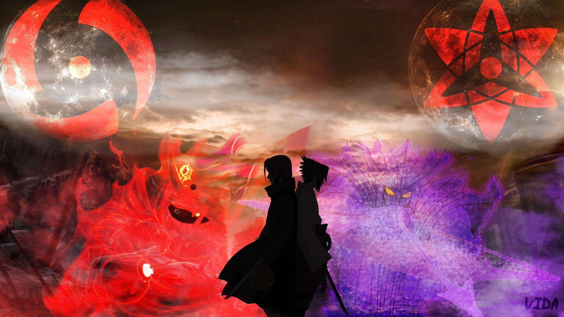 1920x1080 Download 1920x1080 Uchiha Itachi, Uchiha Sasuke, Naruto