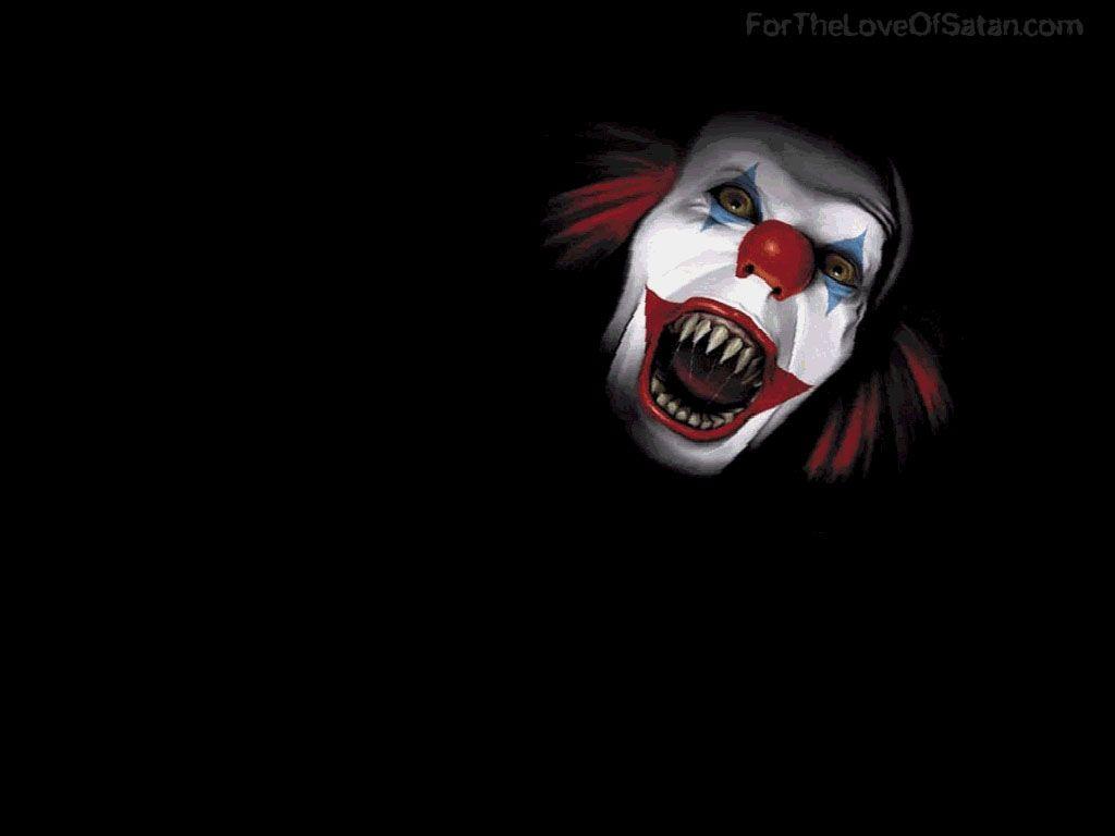1024x768 Scary Clown Wallpaper High Definition