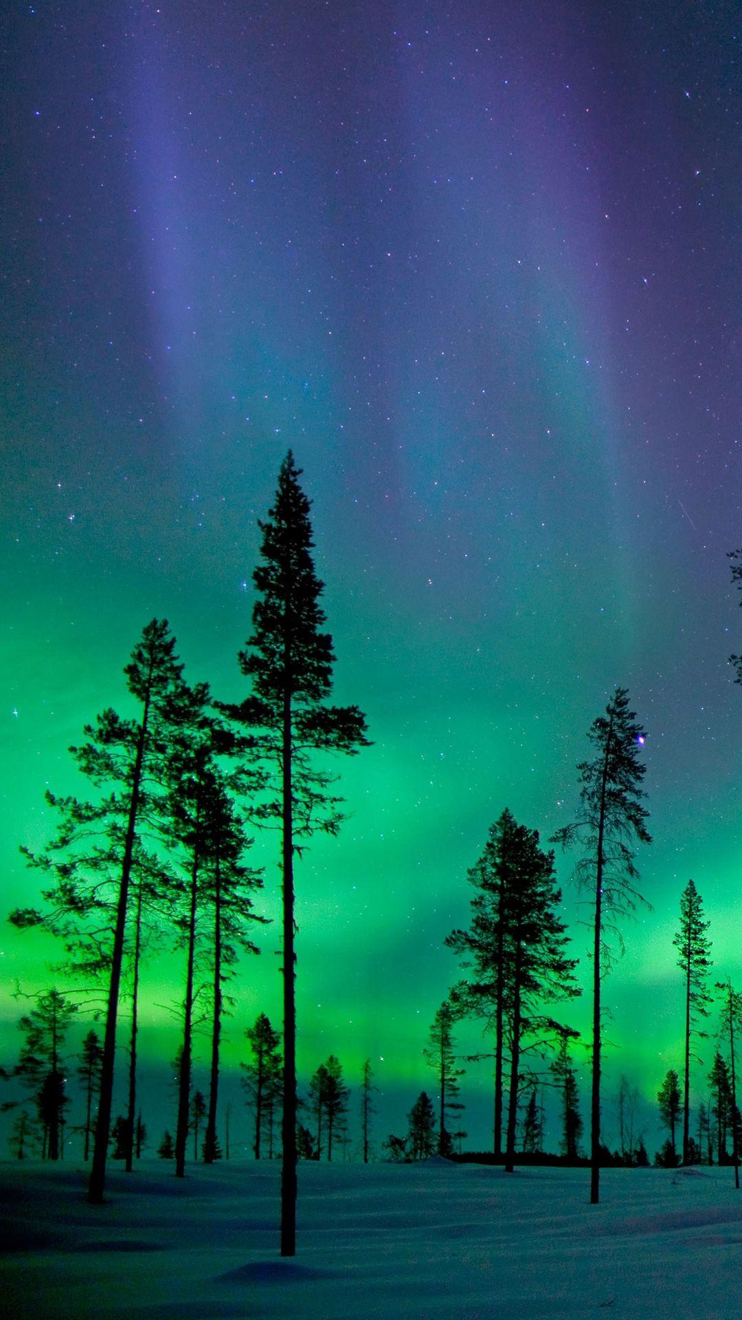 1080x1920 Aurora Borealis iPhone Wallpaper HD
