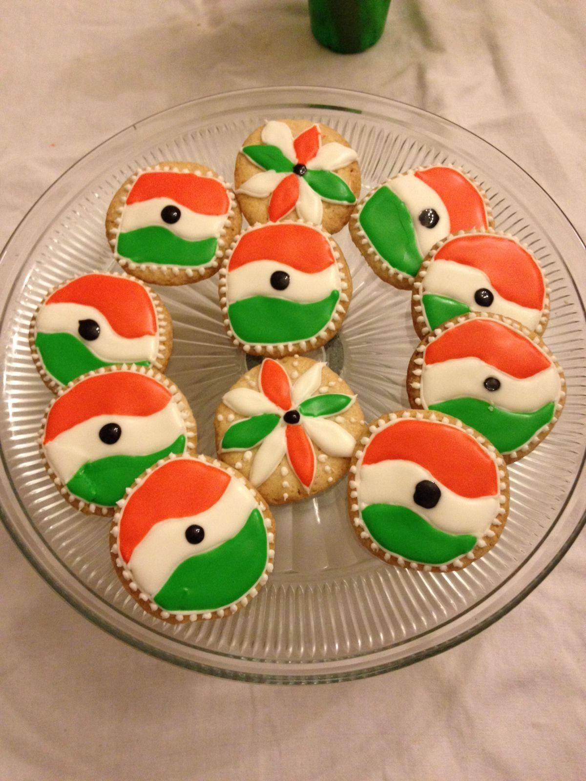1200x1600 Indian Independence Day cookies. This is a Indian flag