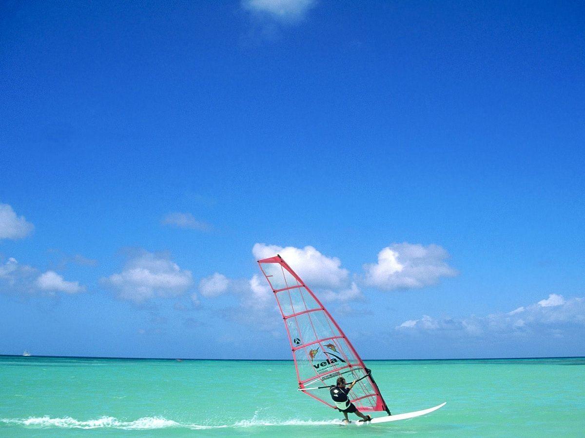 1200x900 Aruba Windsurfing Wallpaper Travel Around The World