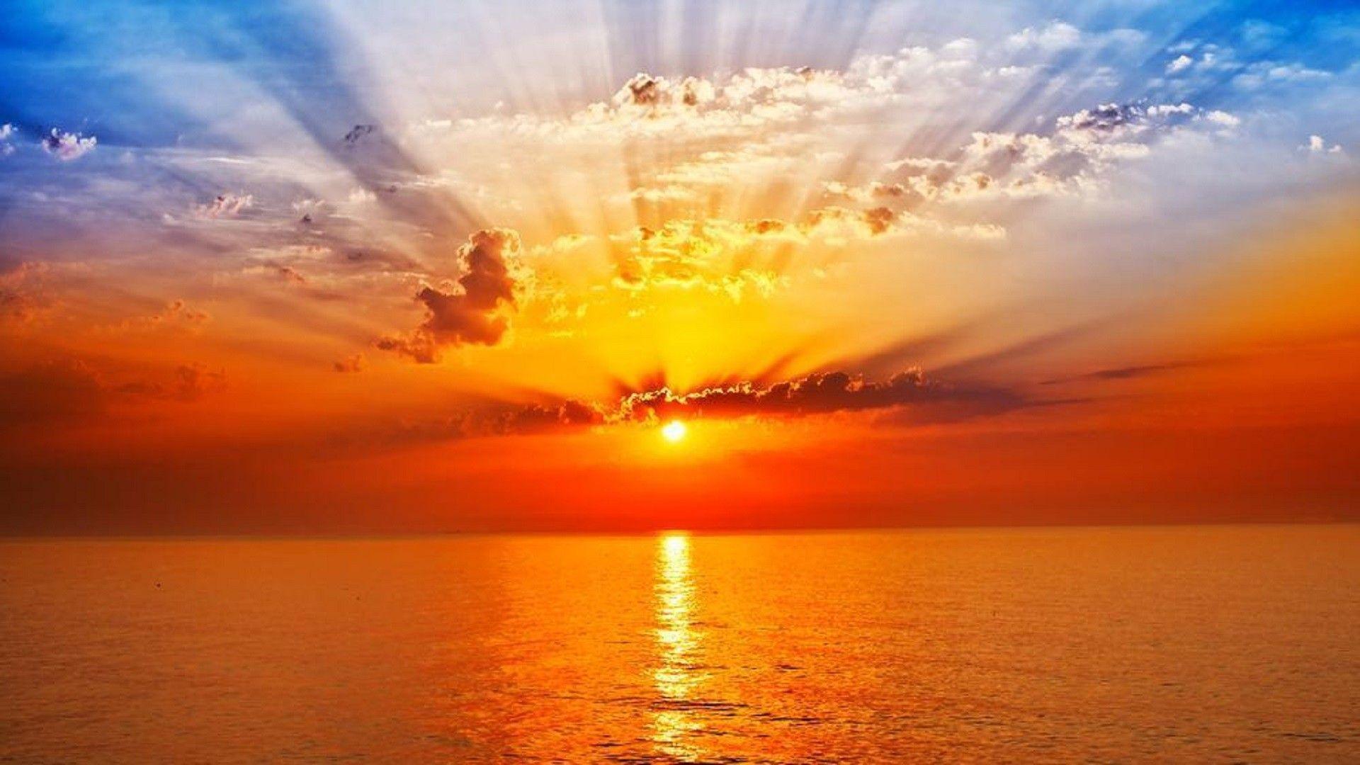 1920x1080 Sun Rise Wallpaper