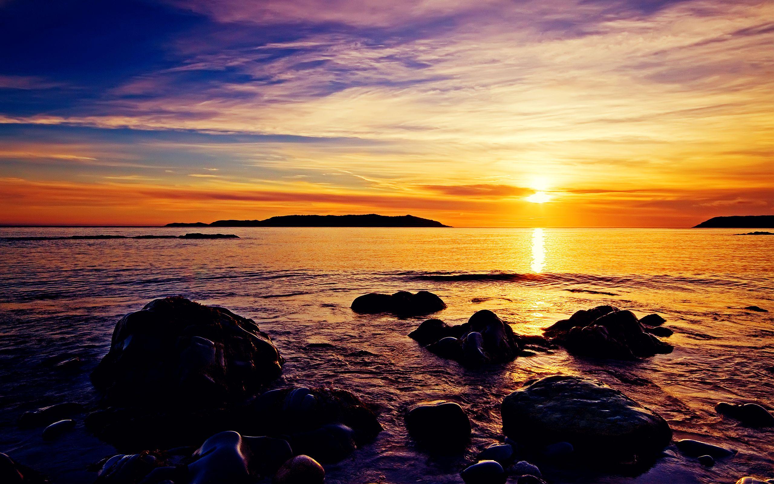 2560x1600 Sun Rise Wallpaper