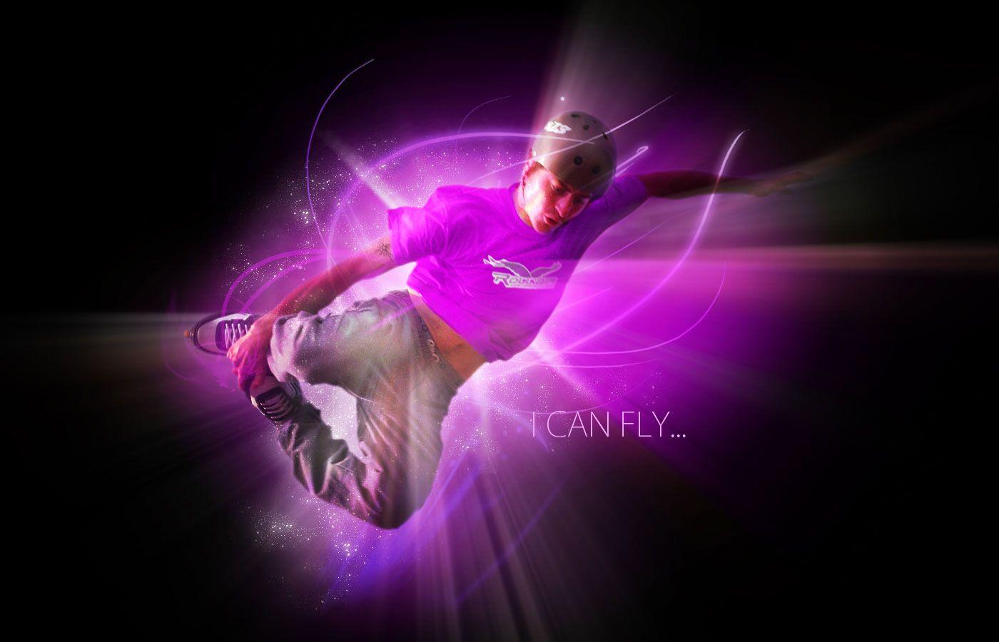 1400x900 Create A Glowing Extreme Wallpaper in Photohop