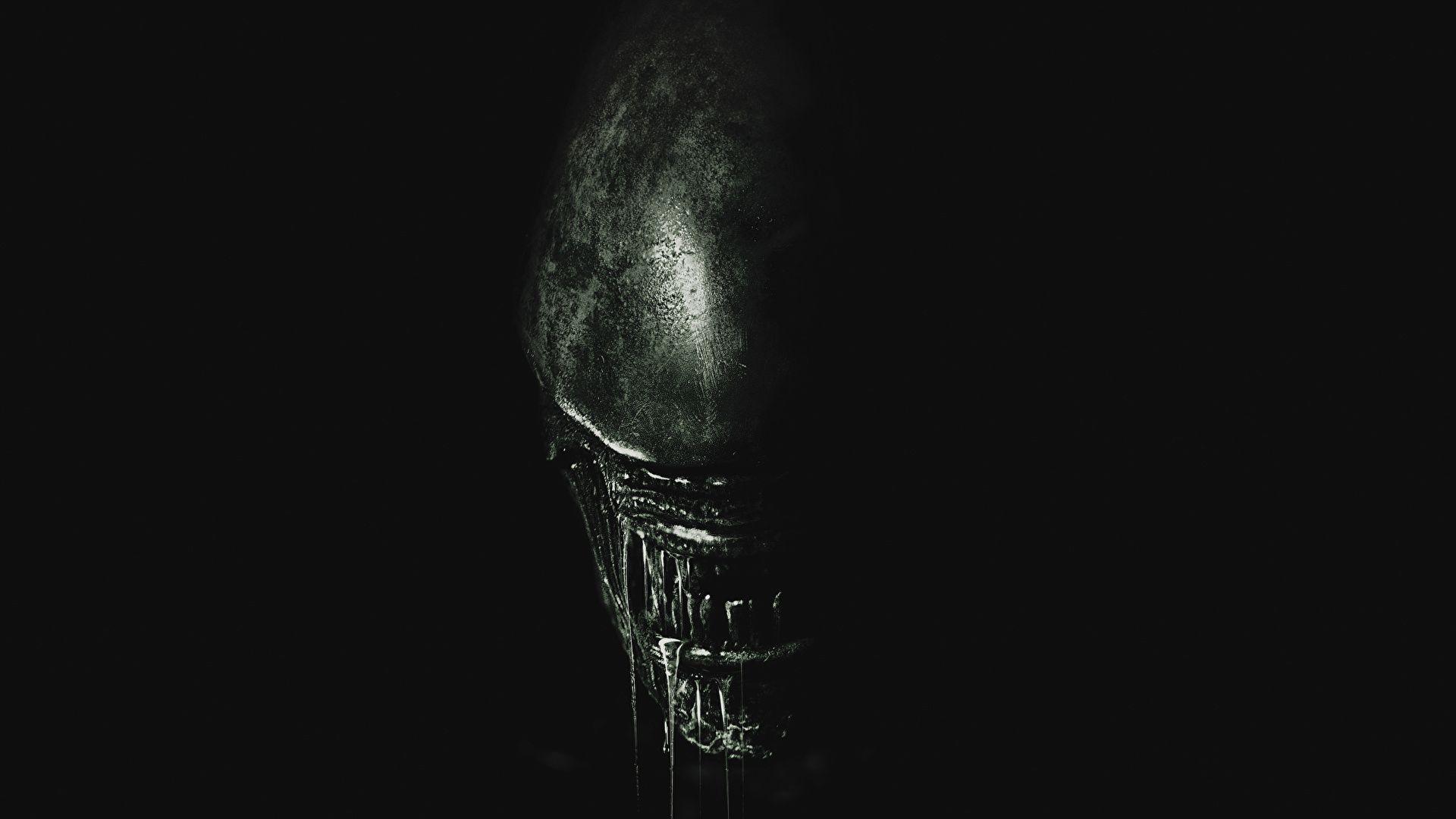 1920x1080 Desktop Wallpaper Alien: Covenant Monsters film Teeth 1920x1080