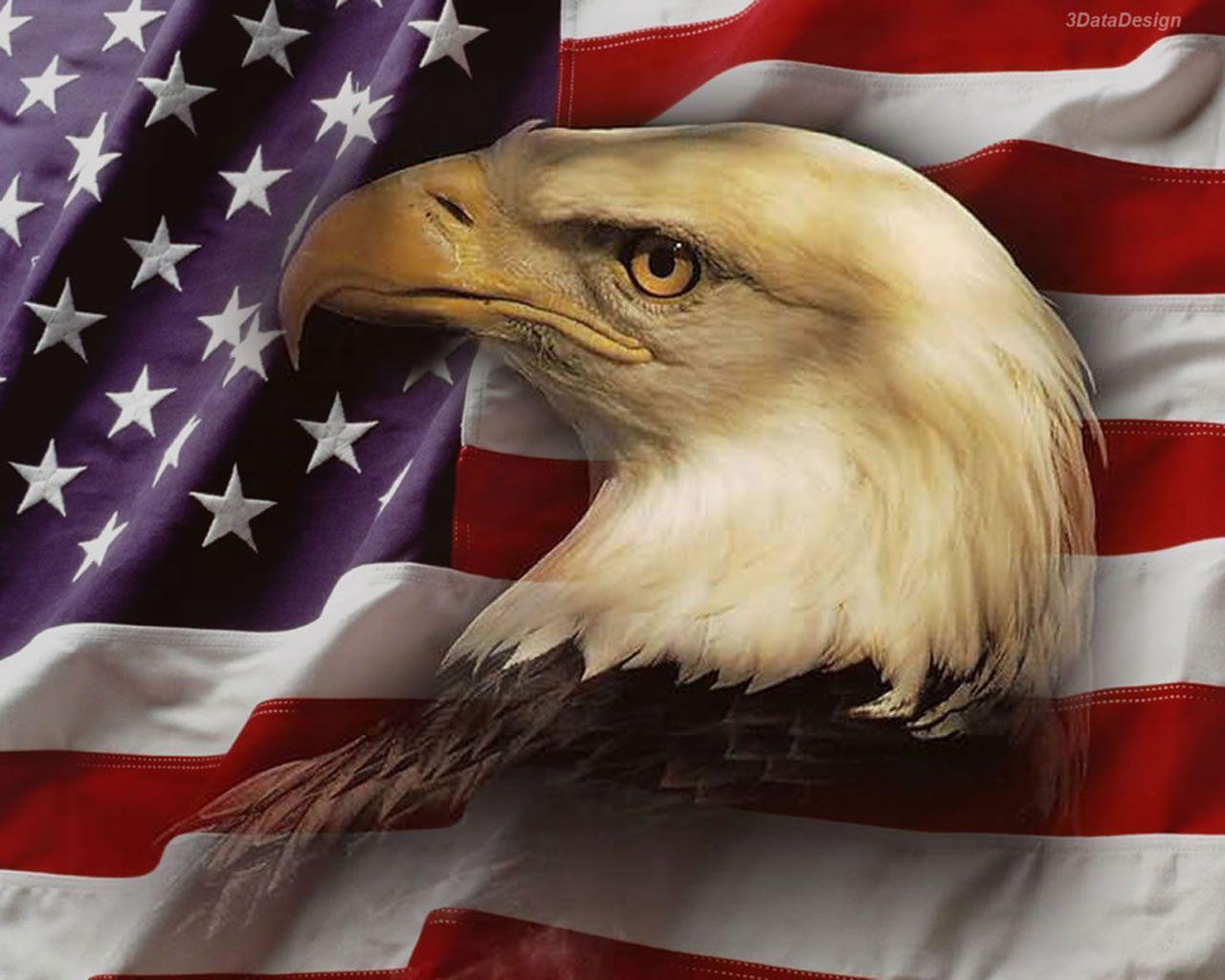 1280x1024 American Eagle. American flag drawing, American flag picture, American flag wallpaper