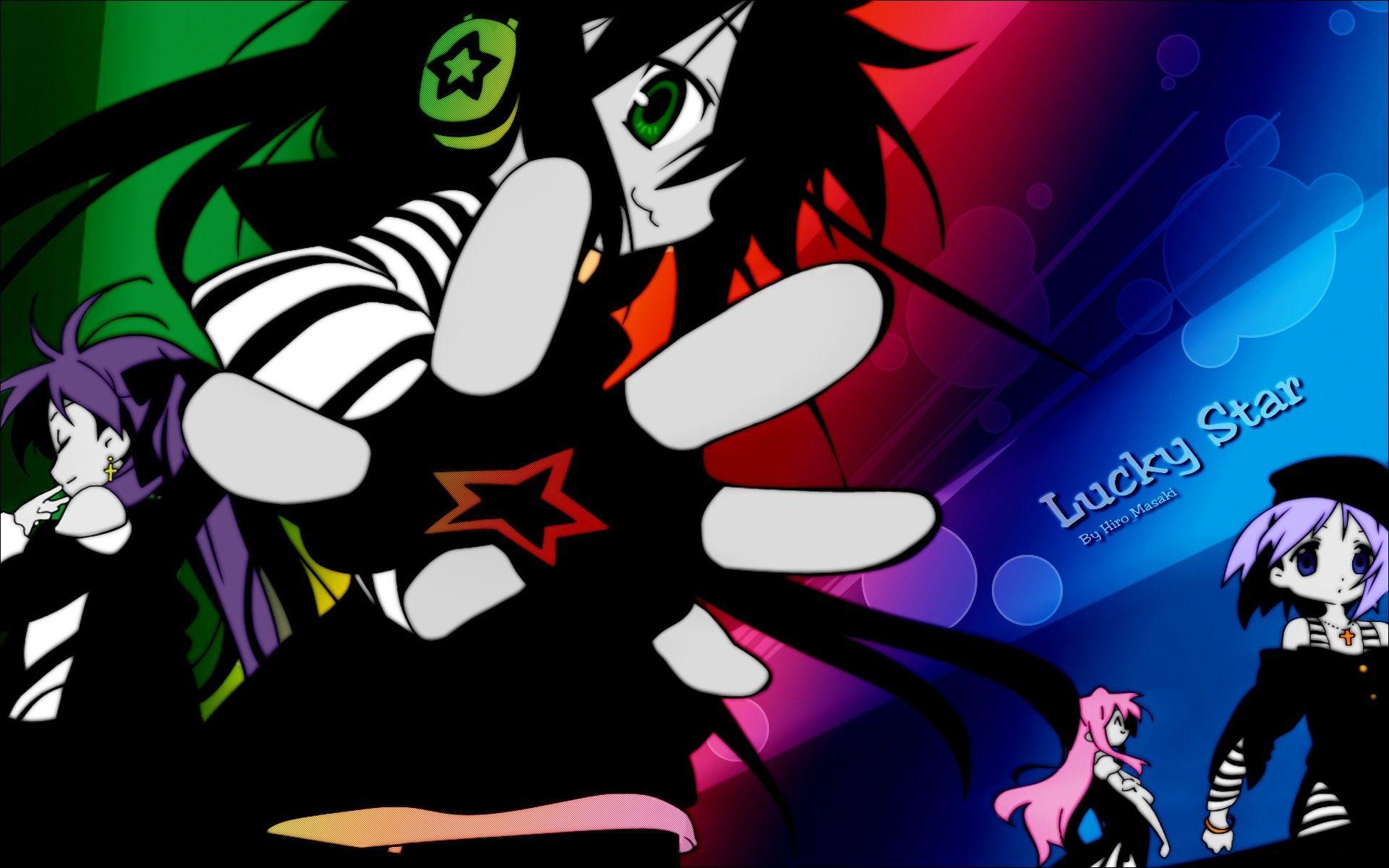 1920x1200 Lucky Star Anime Wallpaper in jpg format for free download
