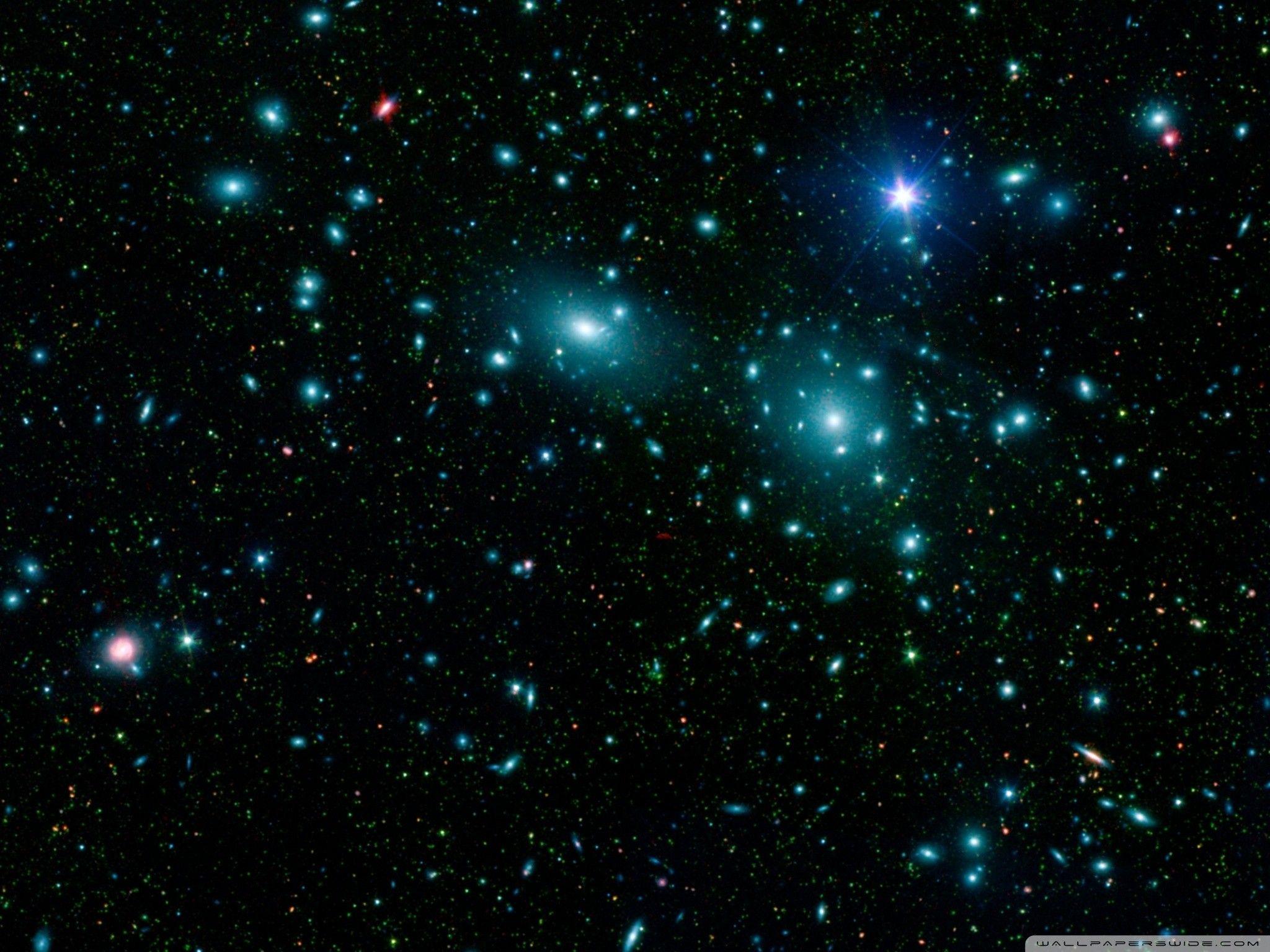 2048x1536 Blue Stars Wallpaper