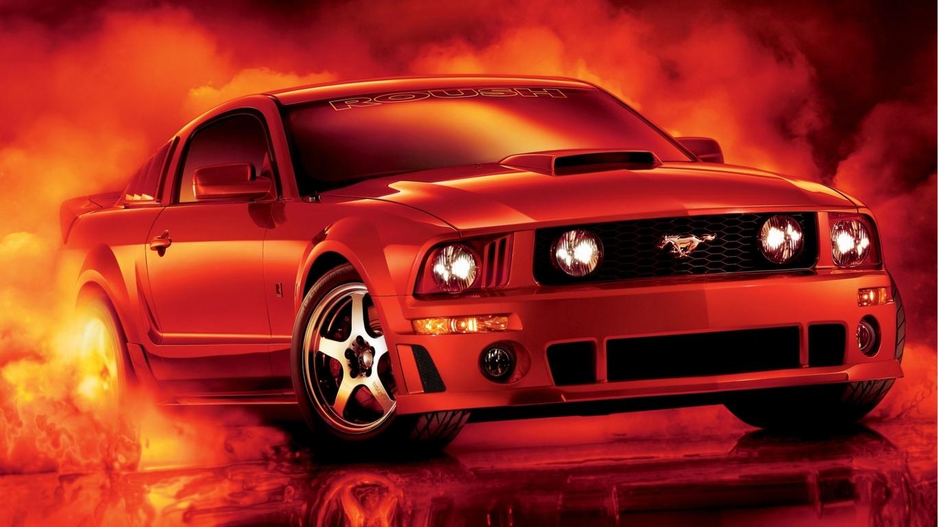 1366x768 Best Collection of Mustang Wallpaper For Desktop Screens