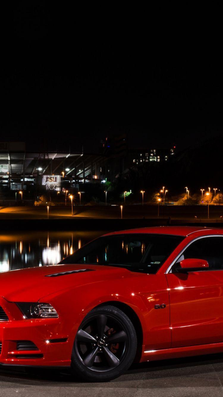 750x1334 Download Wallpaper 750x1334 Ford, Mustang, Gt, Side view