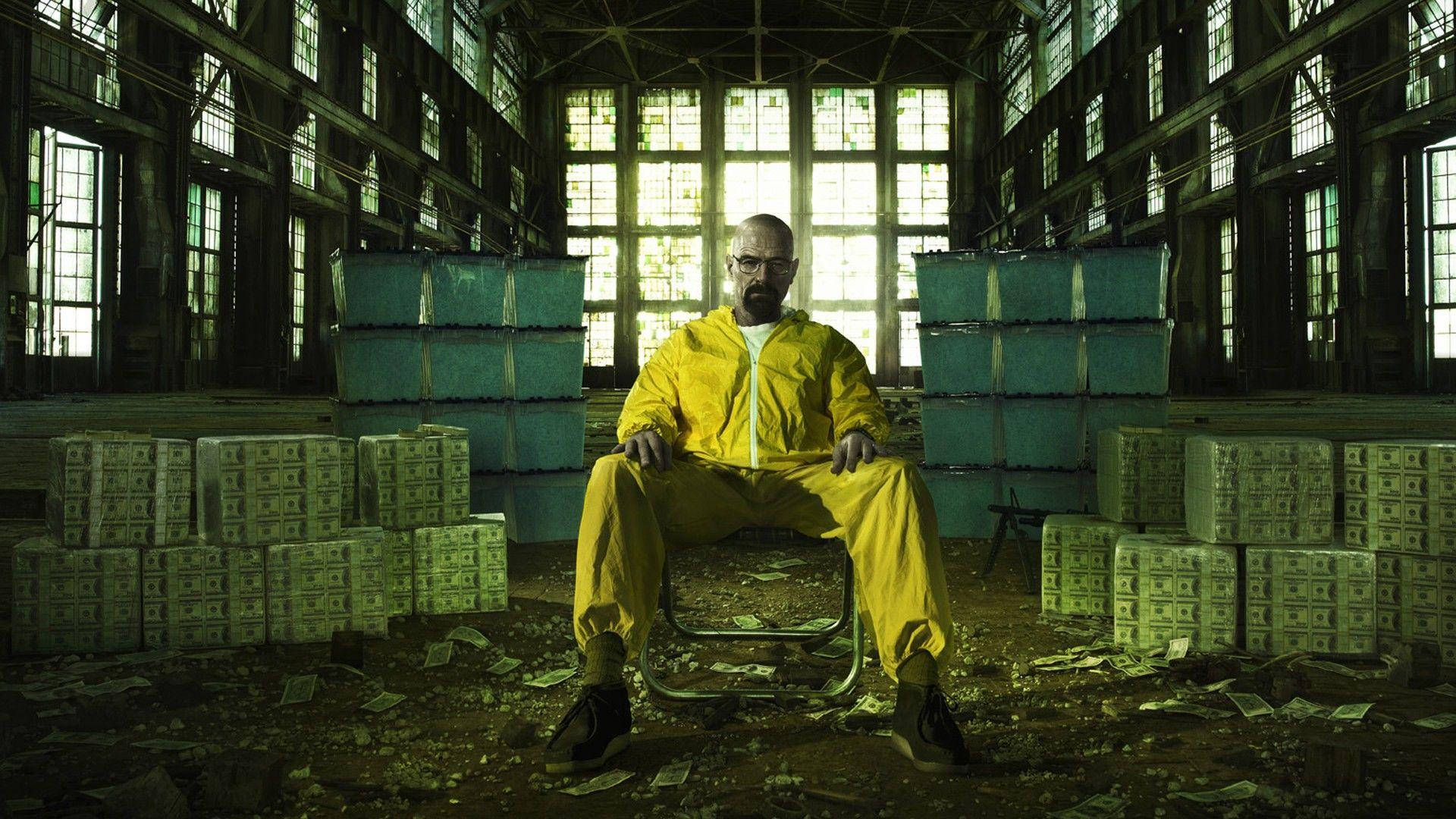 1920x1080 money, Breaking Bad, meth, Bryan Cranston, warehouse, Walter
