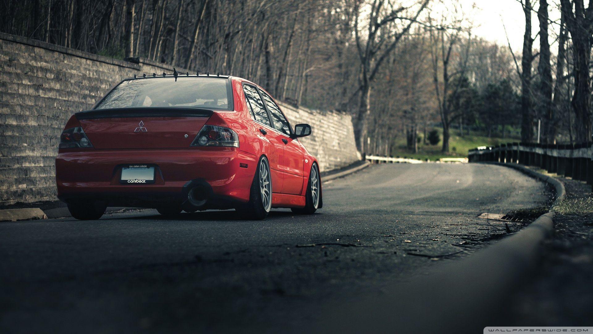 1920x1080 Mitsubishi Lancer Evo Wallpaper