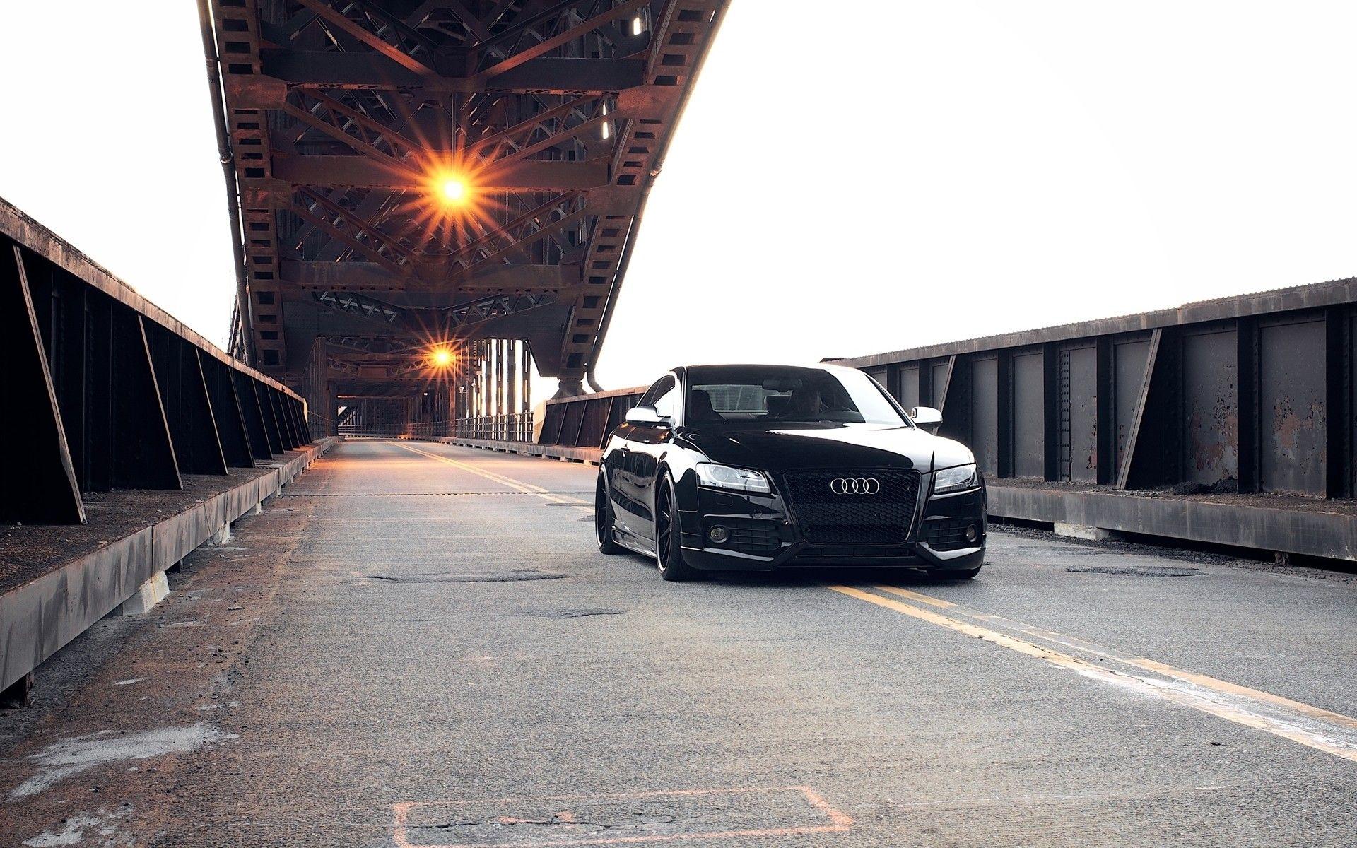 1920x1200 cars, bridges, vehicles, Audi S5 wallpaper