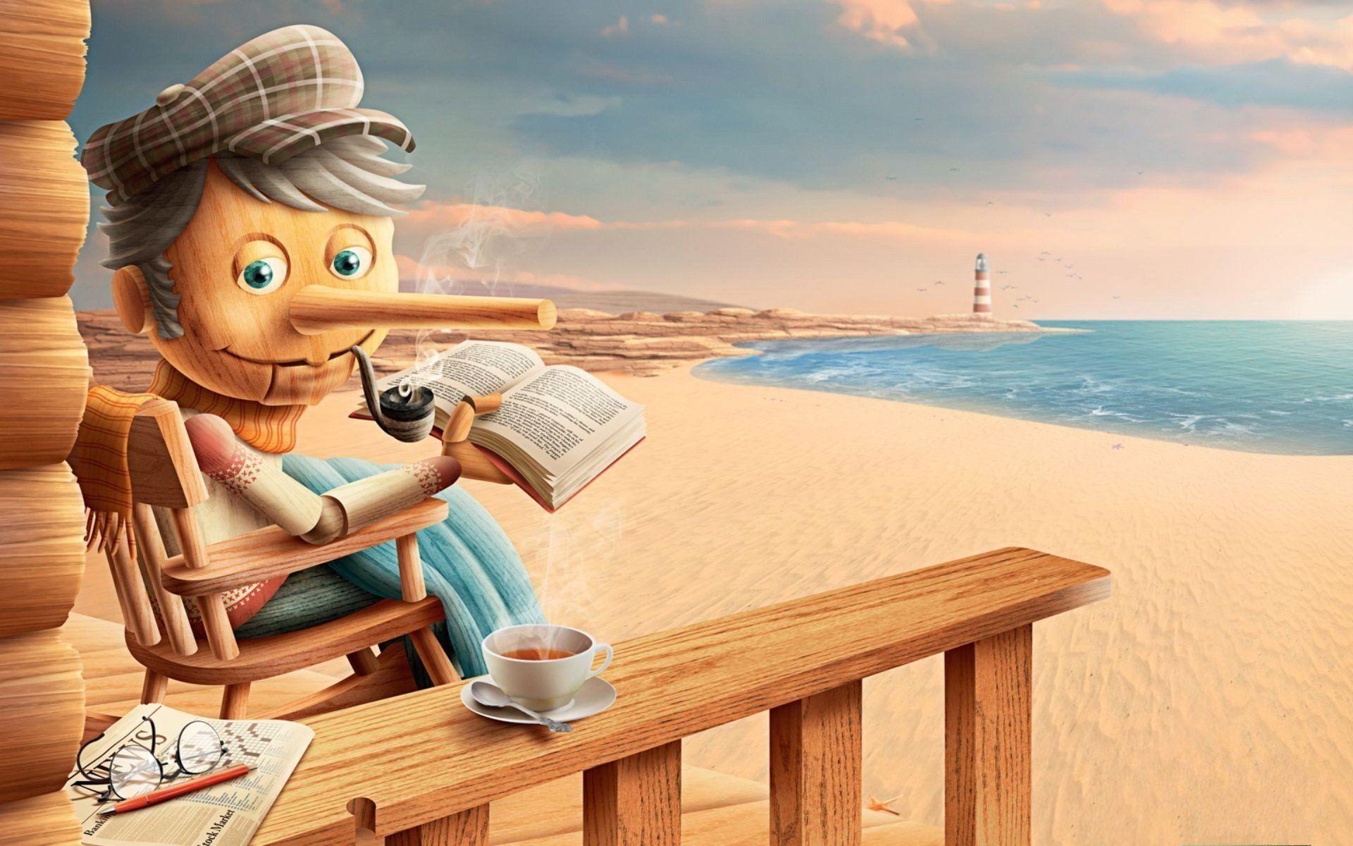 1920x1200 Pinocchio HD Wallpaper