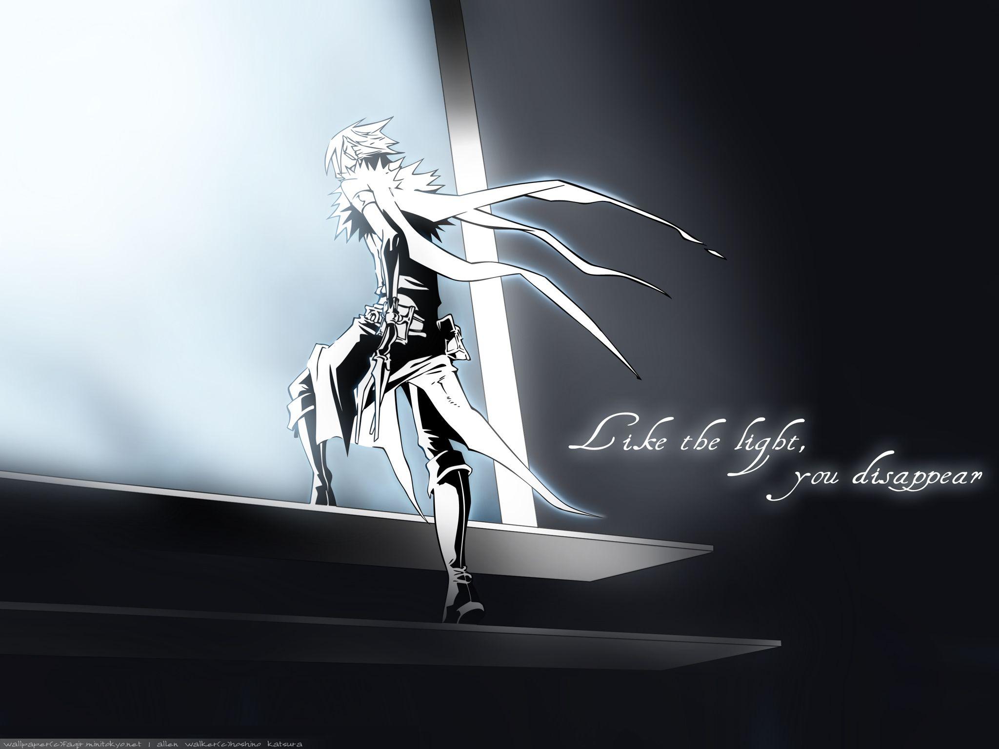 I finished the anime and manga so I made this D GrayMan wallpaper   rdgrayman