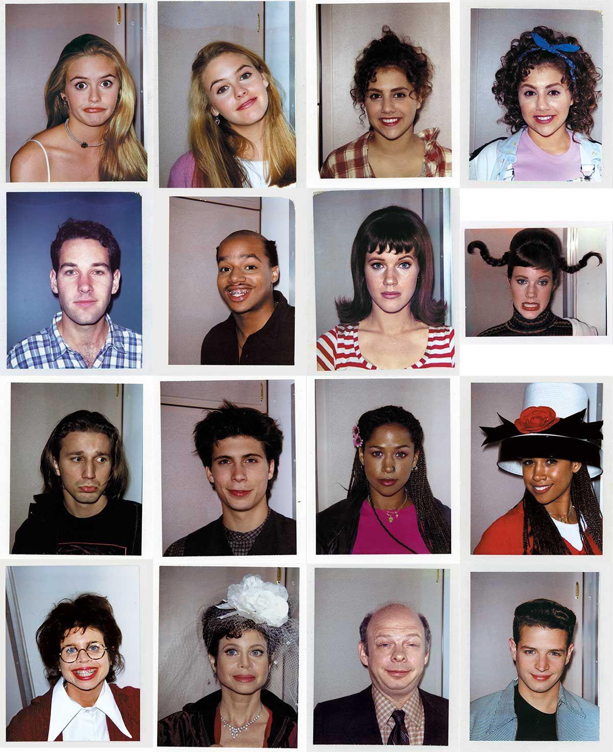 1200x1473 Polaroids of the cast of Clueless taken