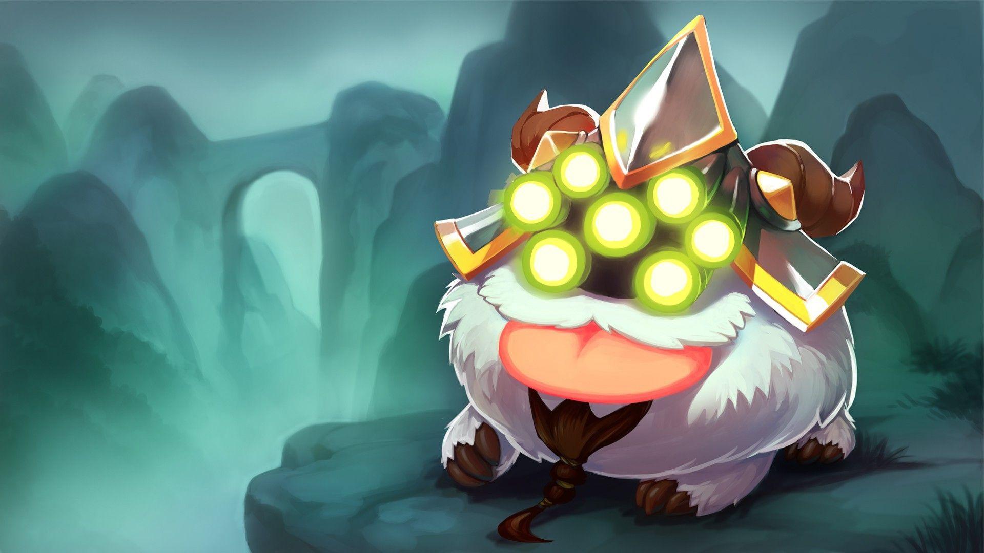 1920x1080 League Of Legends, Poro, Master Yi Wallpaper HD / Desktop