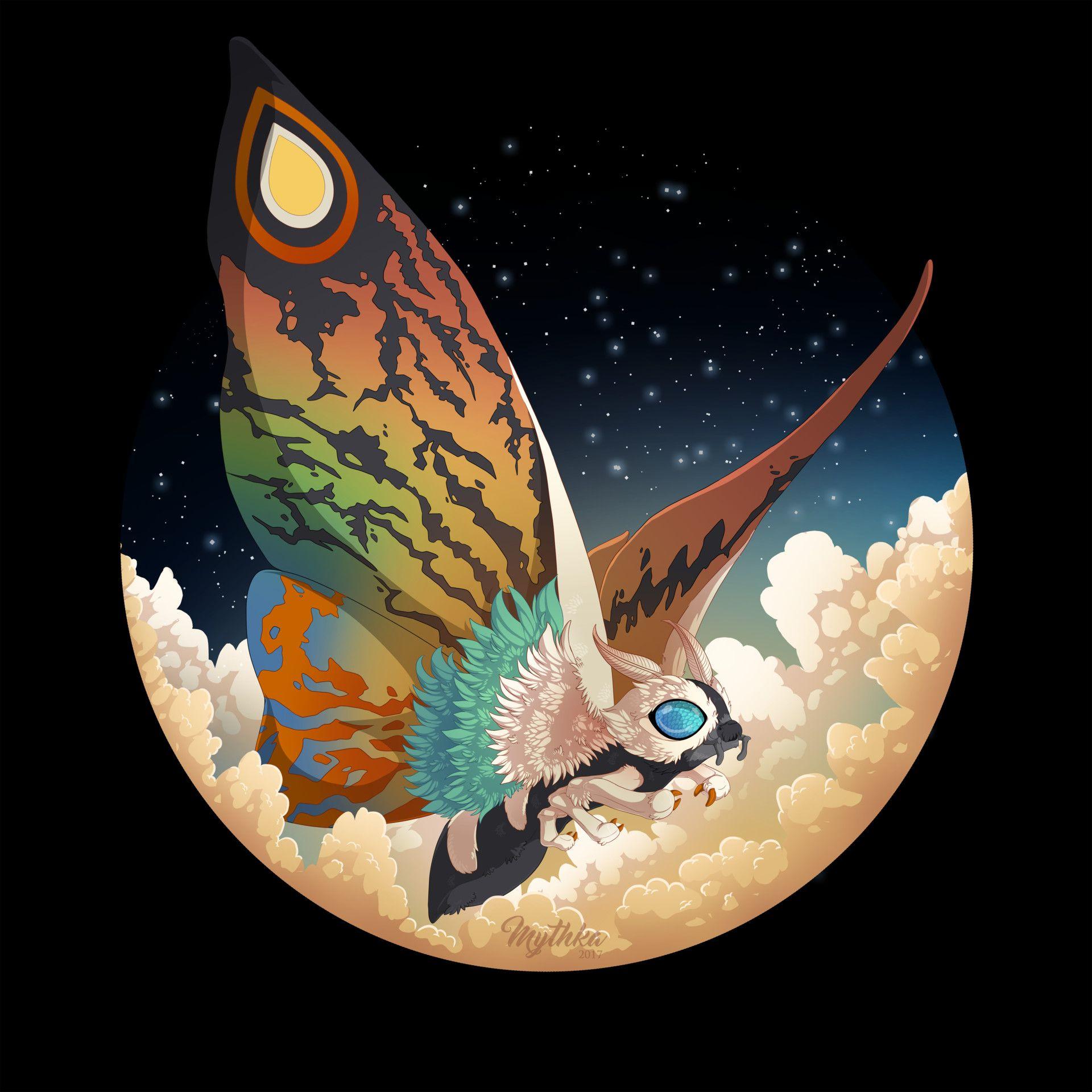 Mothra Wallpapers - Top Free Mothra Backgrounds - WallpaperAccess