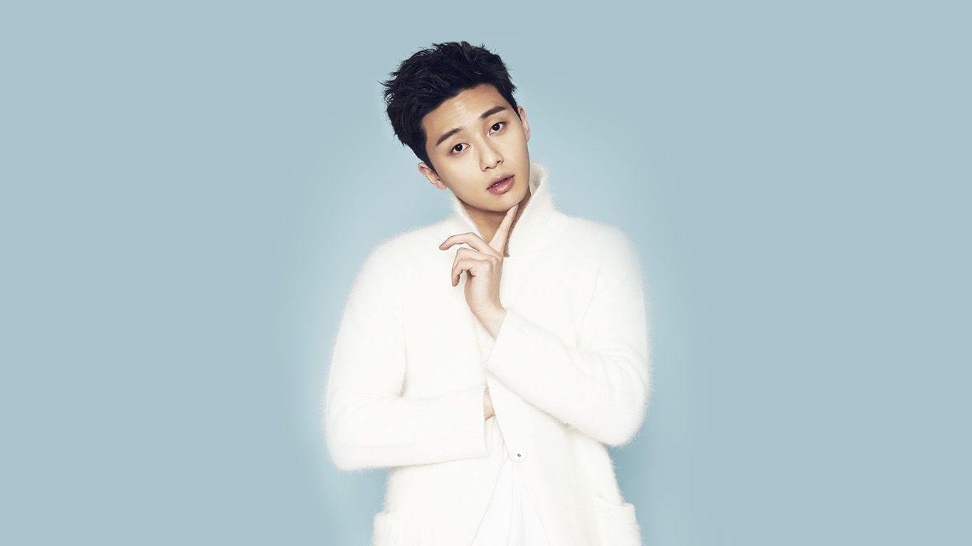 1366x768 wallpaper for desktop, laptop. park seo joon kpop blue