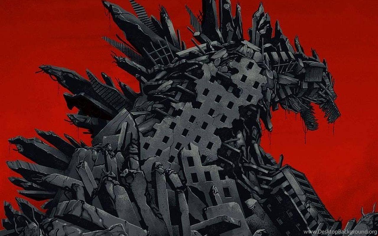1280x800 Godzilla Wallpaper Desktop Background