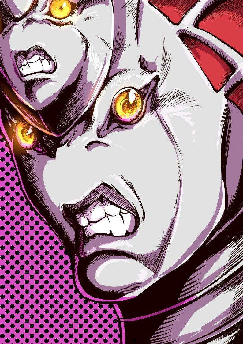 794x1123 King crimson draw like anime I didn't draw. jojo's bizarre