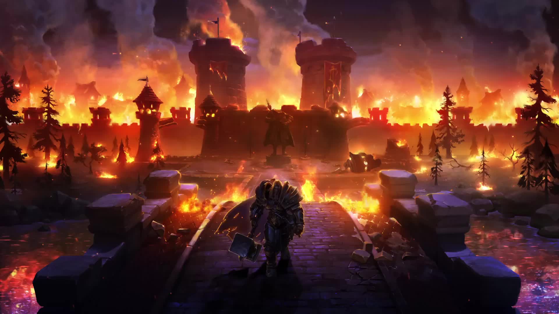 1920x1080 Warcraft 3Arthas's Purging Reforged Stratholme Live