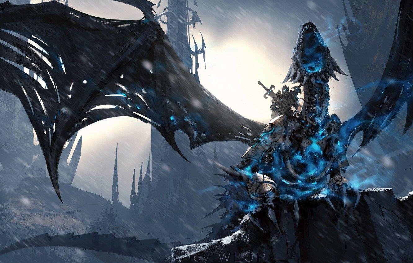 1332x850 World Of Warcraft Arthas Armor Picture Wallpaper