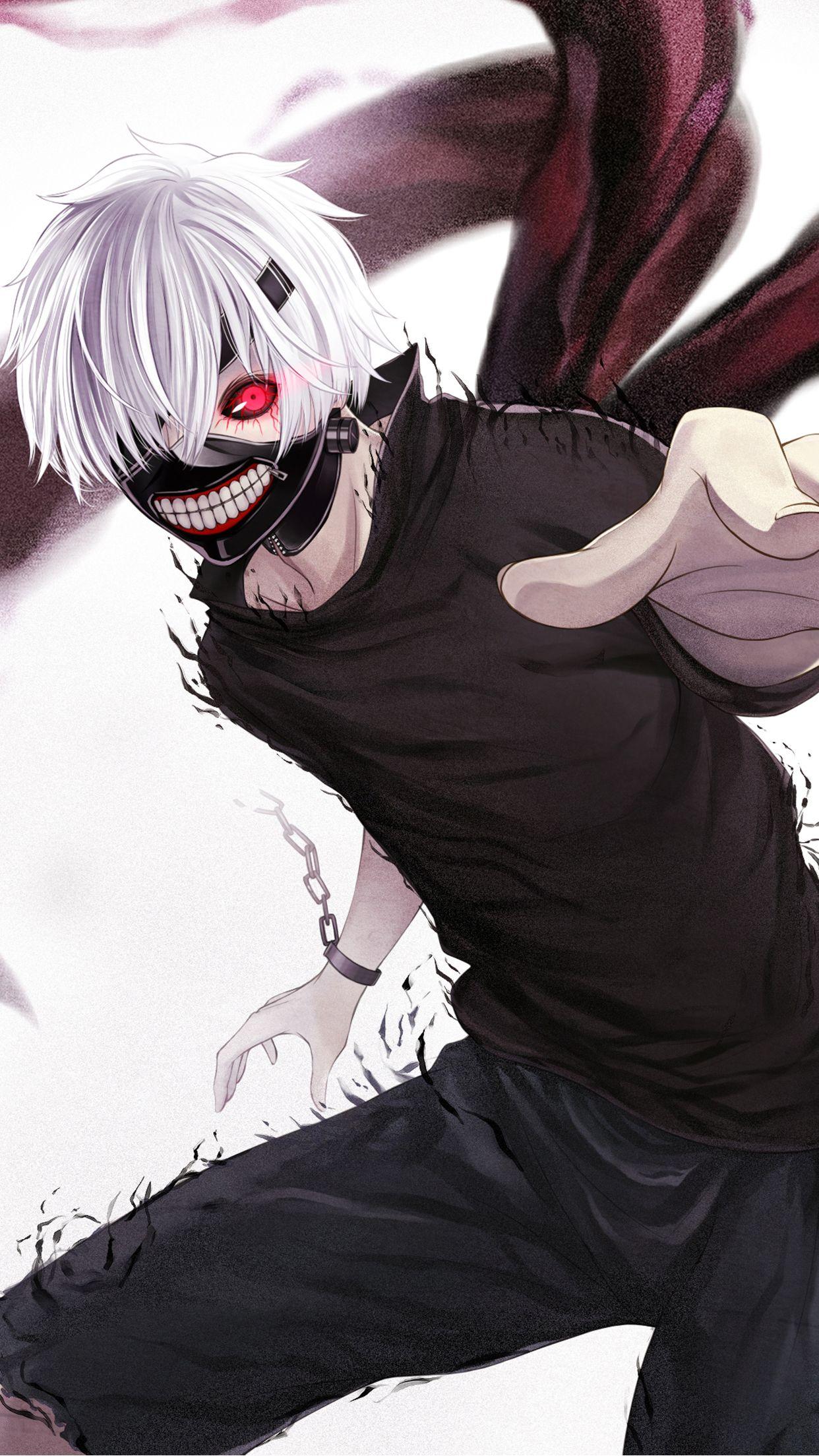1242x2208 Tokyo Ghoul iPhone Wallpaper