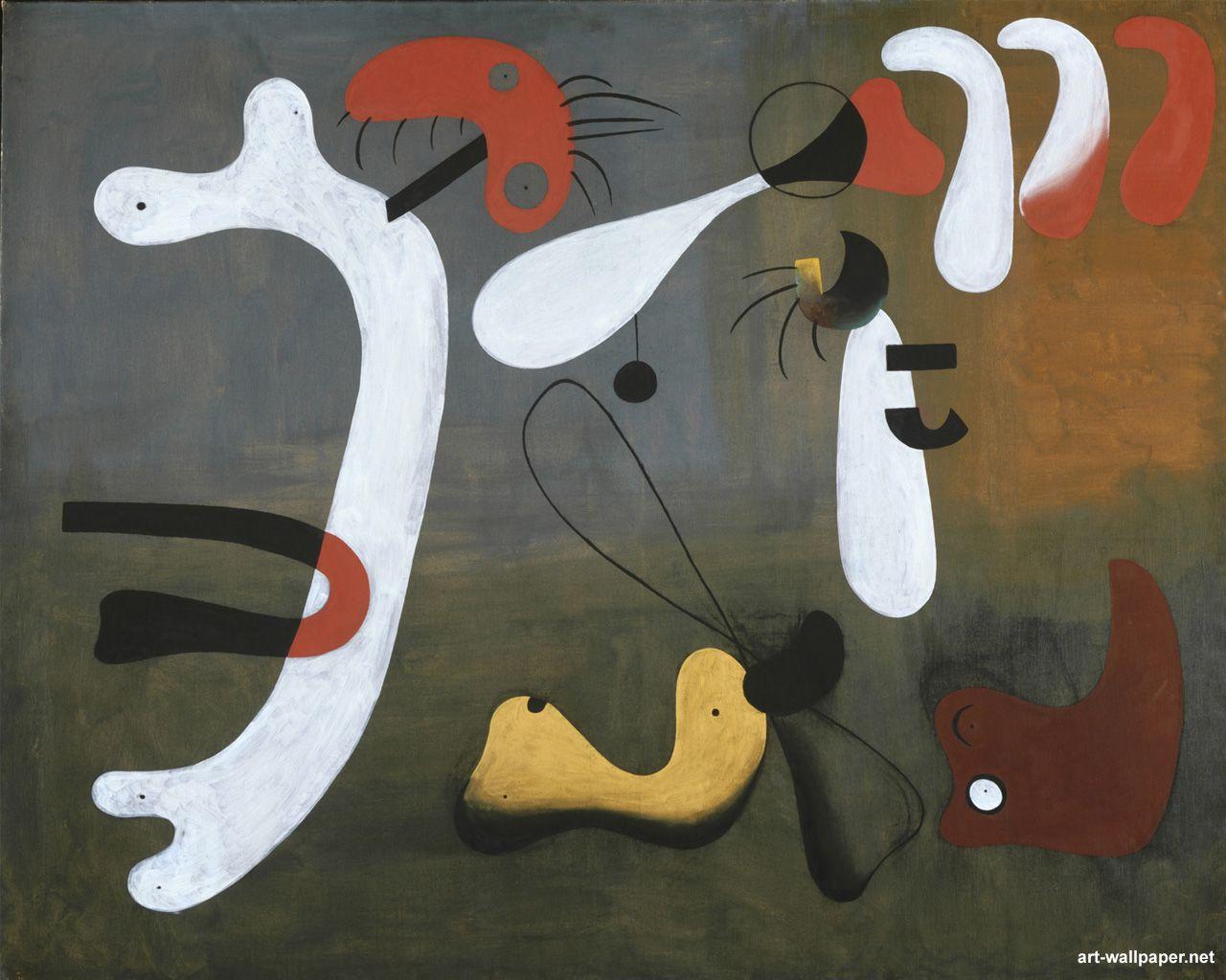 1280x1024 Joan Miro, Painting Wallpaper, Picture