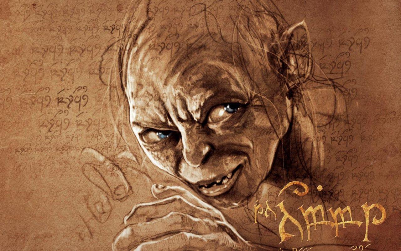 1280x804 The Hobbit Gollum Arwork wallpaper. The Hobbit Gollum