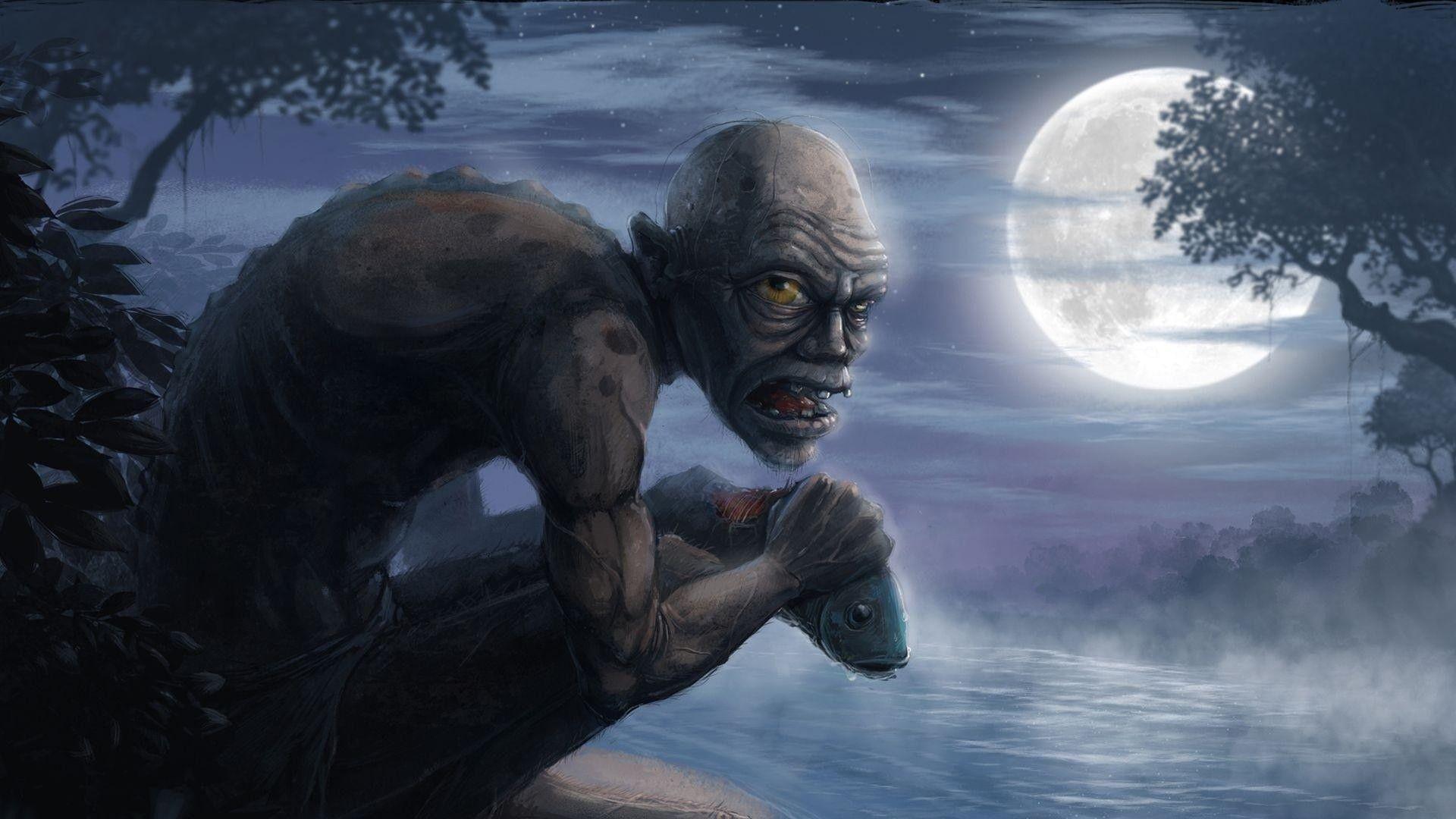 1920x1080 Gollum Wallpaper