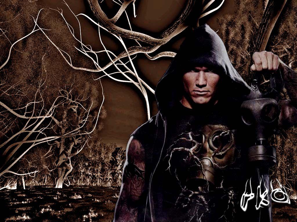 1024x768 Wallpaper of Randy Orton