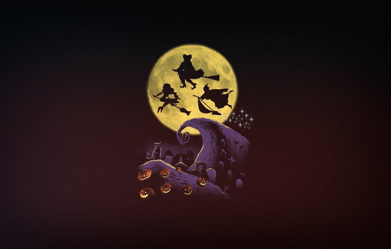 Free Vector  Flat hocus pocus illustration for halloween celebration