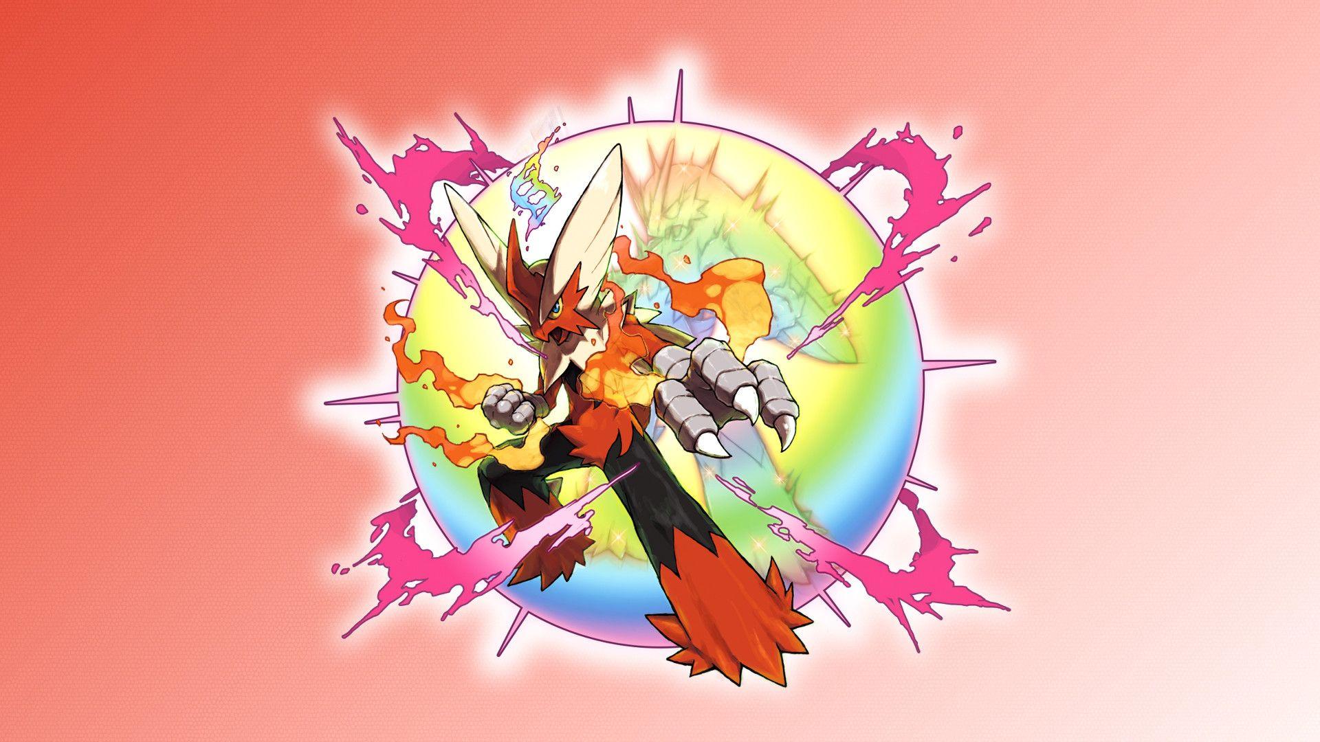 mega blaziken wallpaper