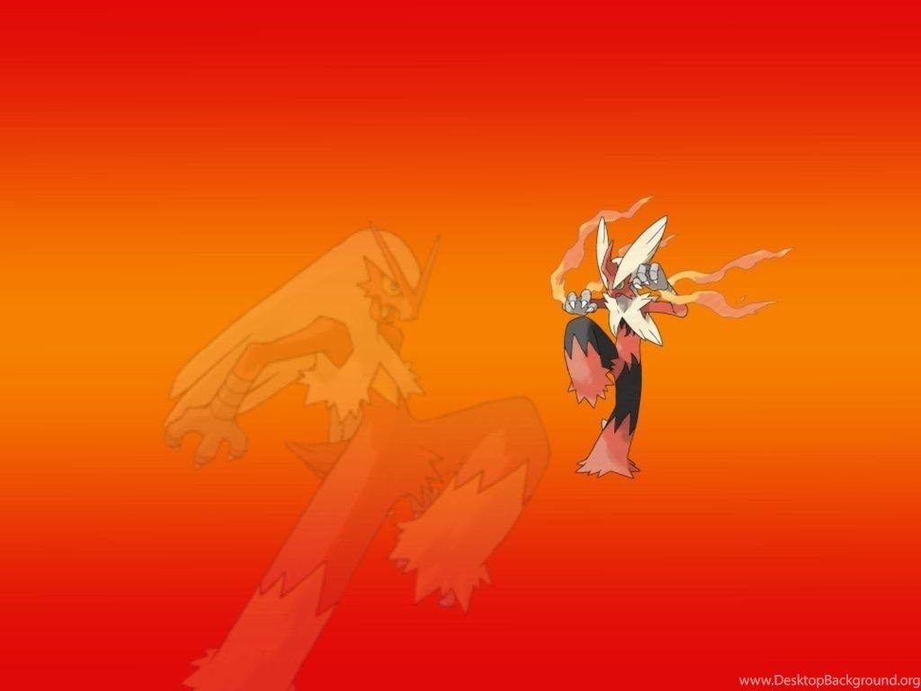 1024x768 Mega Blaziken Wallpaper By DerpGuy203 Desktop