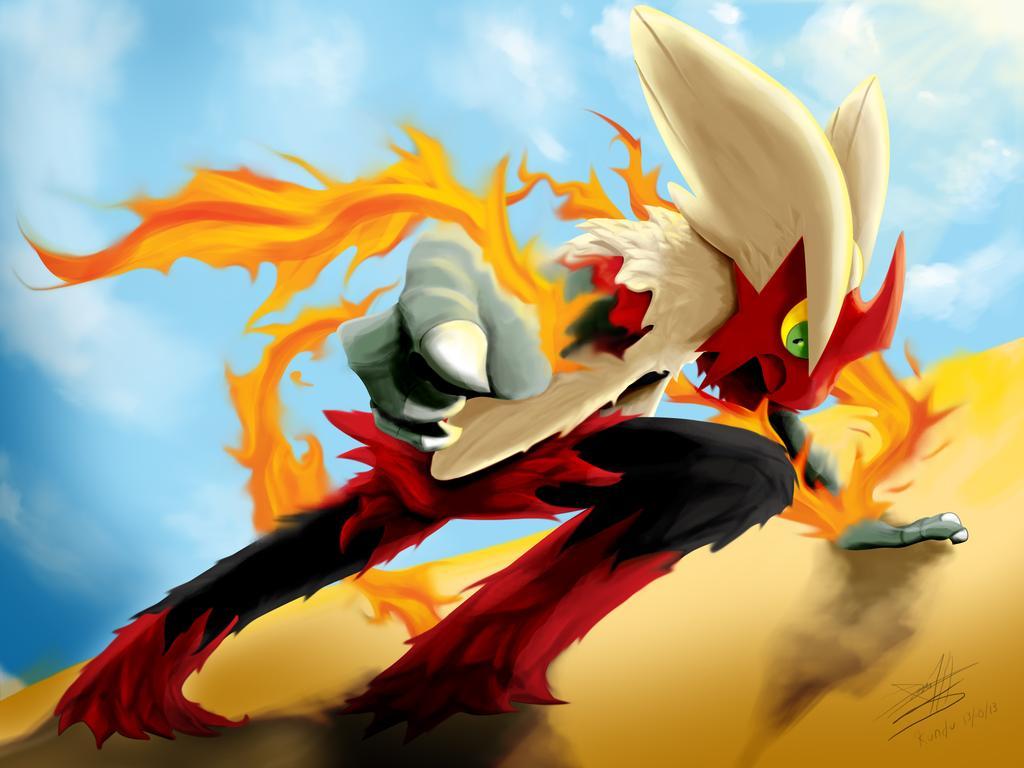 1024x768 Mega Lucario Mewtwo Blaziken Wallpaper
